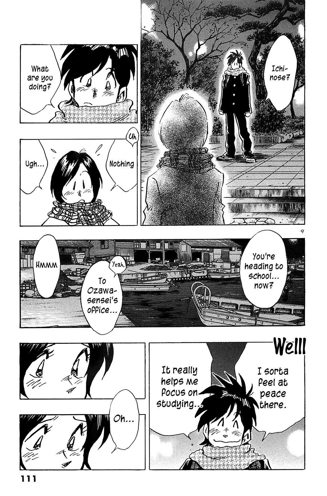 Hoshi no Furu Machi Chapter 65 page 11 - Chapter 65: Promise By the Ocean