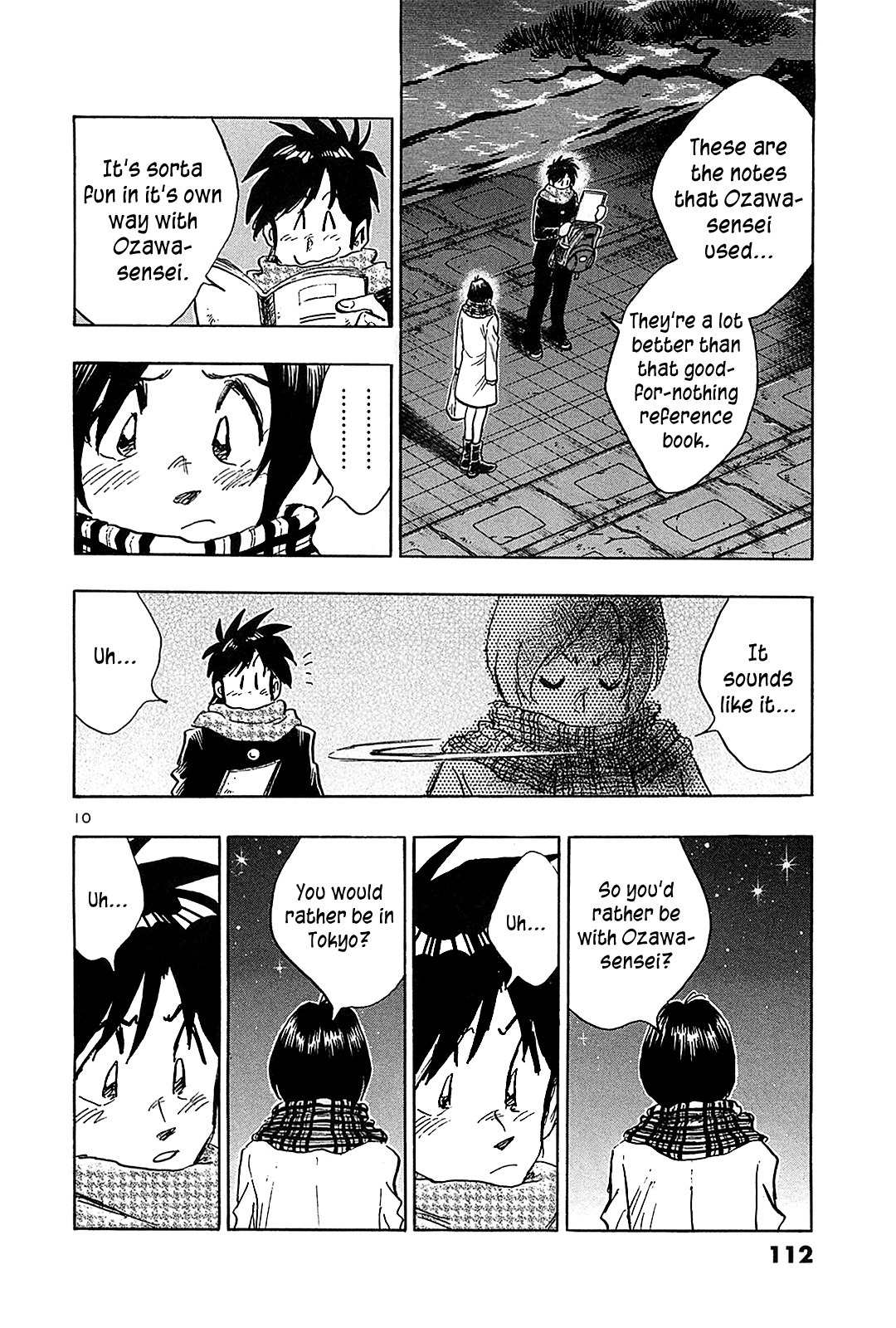 Hoshi no Furu Machi Chapter 65 page 12 - Chapter 65: Promise By the Ocean