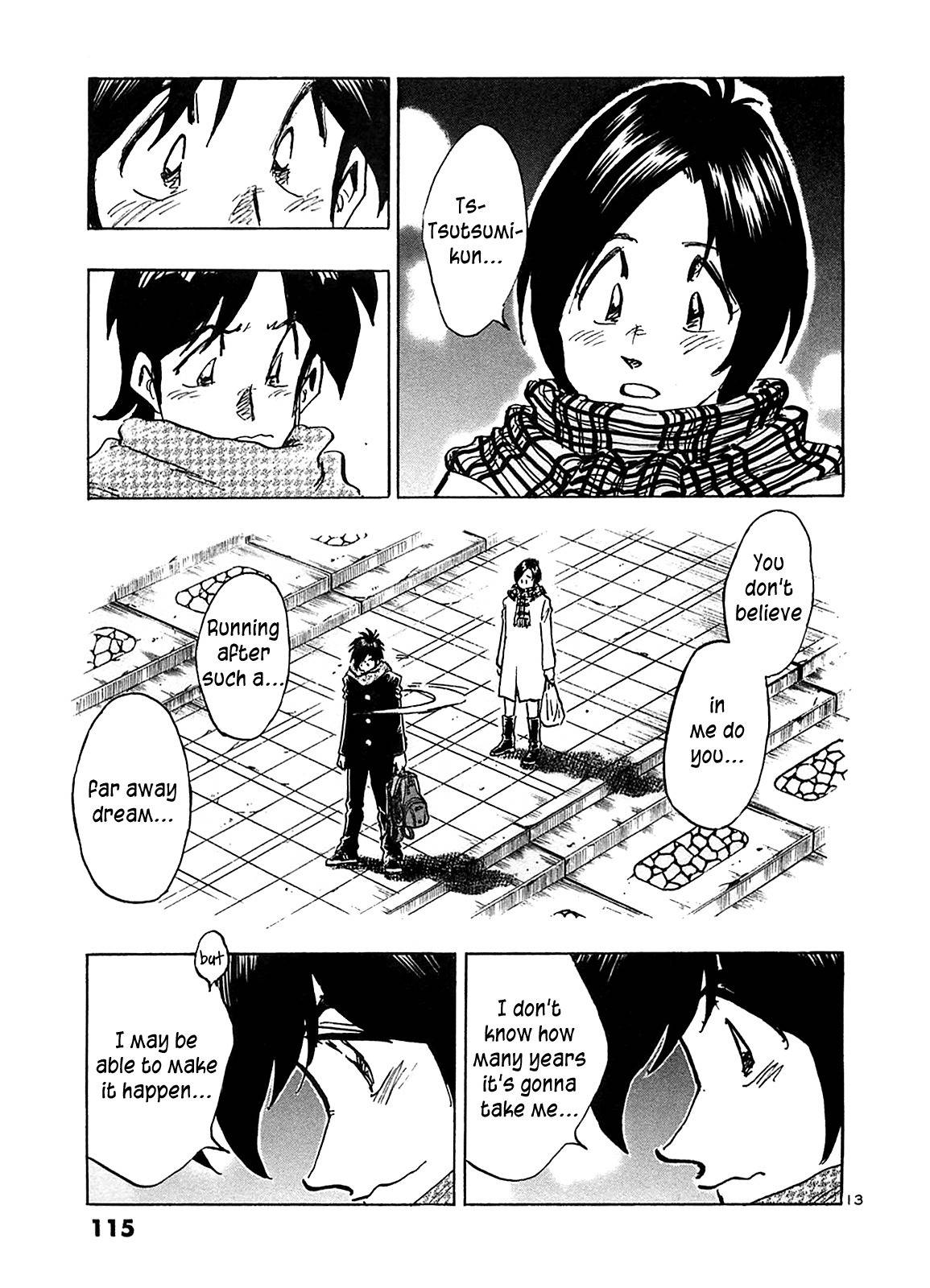 Hoshi no Furu Machi Chapter 65 page 15 - Chapter 65: Promise By the Ocean