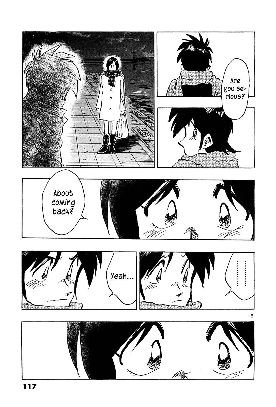 Hoshi no Furu Machi Chapter 65 page 17 - Chapter 65: Promise By the Ocean