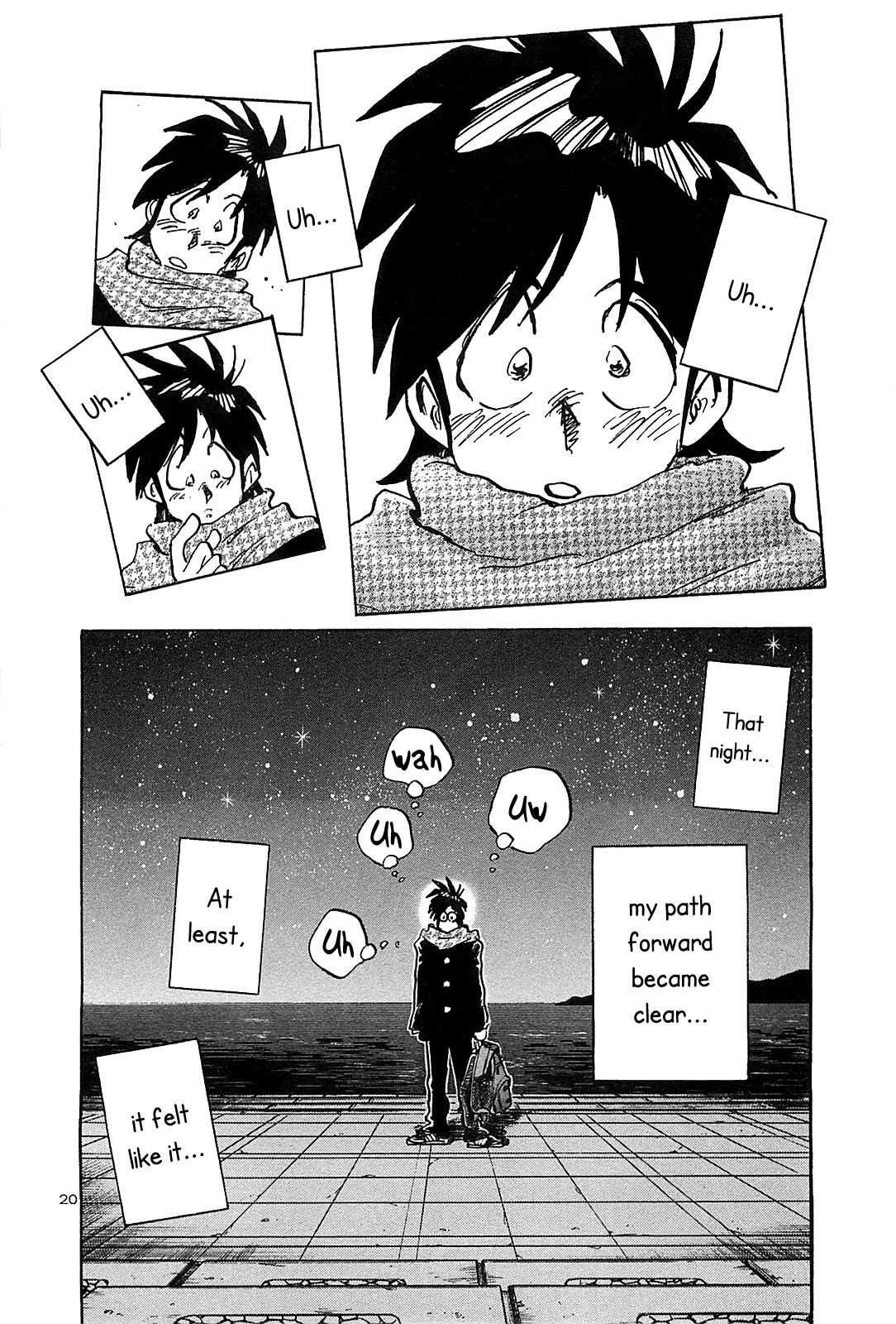 Hoshi no Furu Machi Chapter 65 page 21 - Chapter 65: Promise By the Ocean