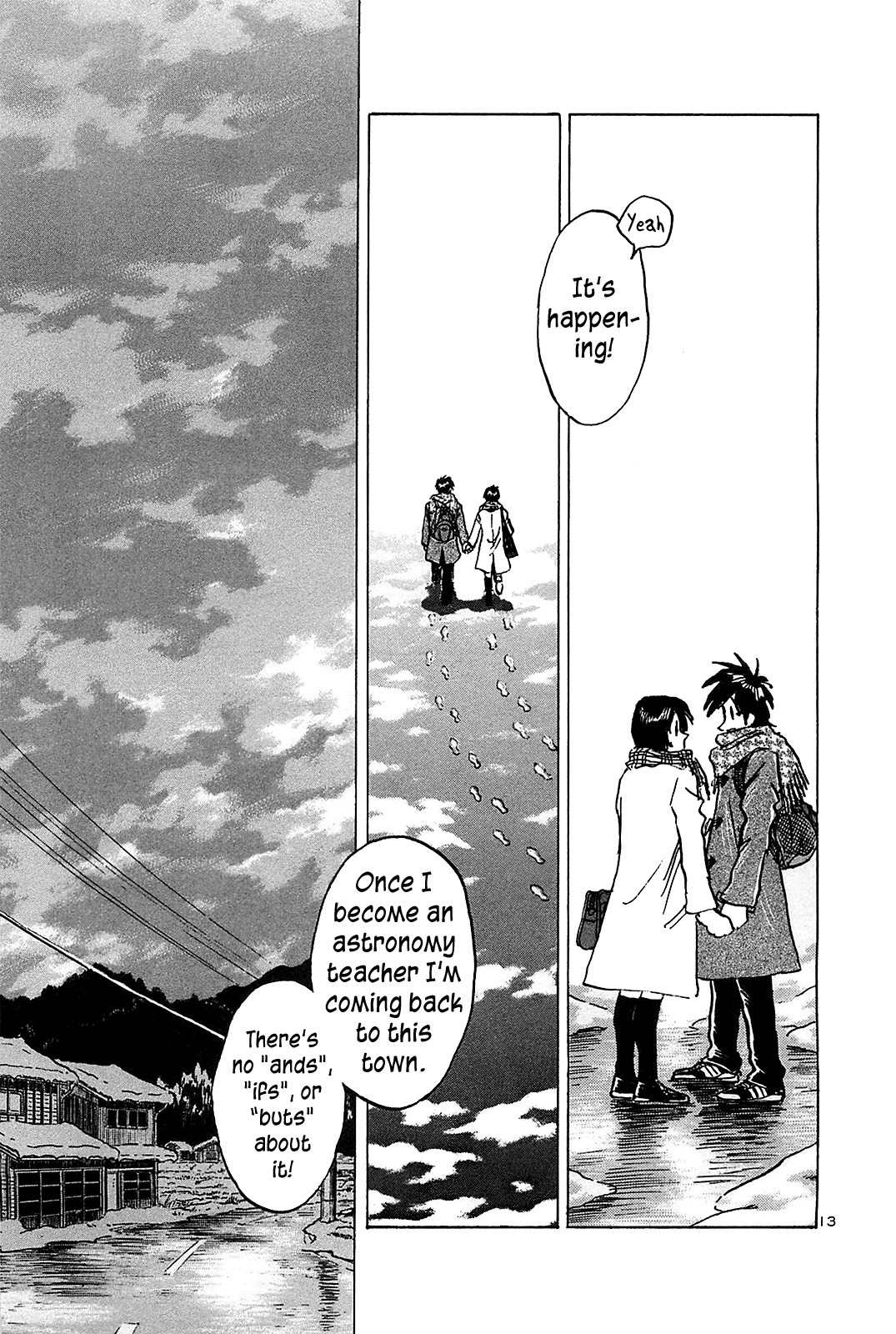 Hoshi no Furu Machi Chapter 66 page 15 - Chapter 66: Winter Starts