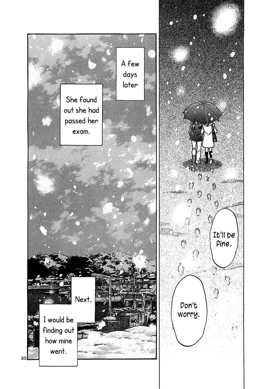 Hoshi no Furu Machi Chapter 66 page 22 - Chapter 66: Winter Starts