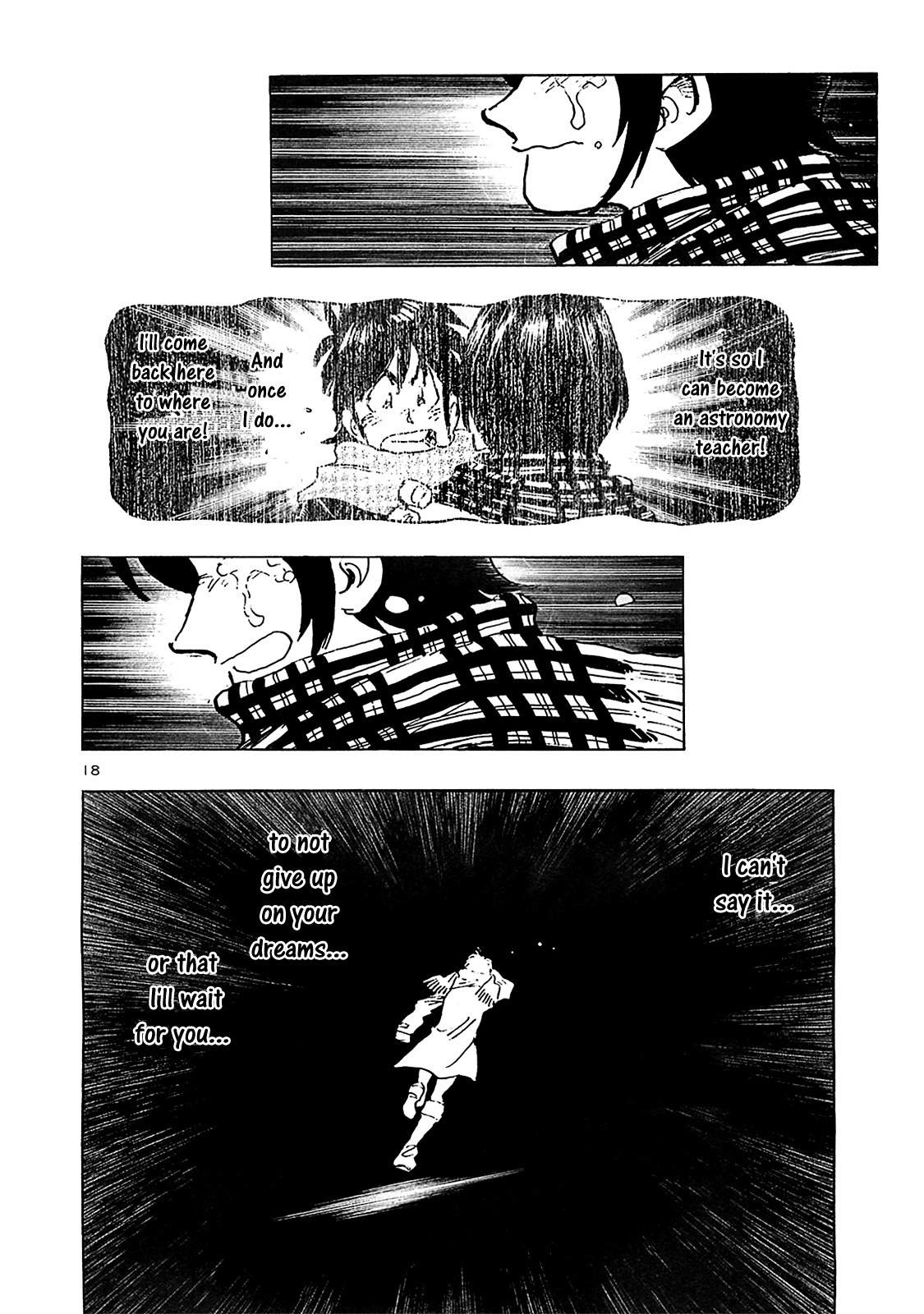 Hoshi no Furu Machi Chapter 68 page 20 - Chapter 68: Can't Say It