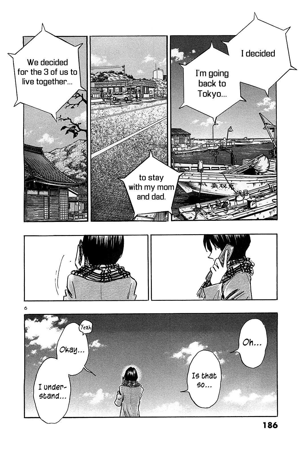 Hoshi no Furu Machi Chapter 69 page 8 - Chapter 69: Don't Cry, Love