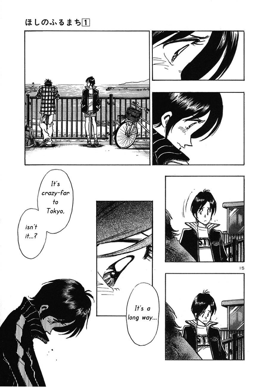 Hoshi no Furu Machi Chapter 9 page 15 - Chapter 9: The Farewell Bus