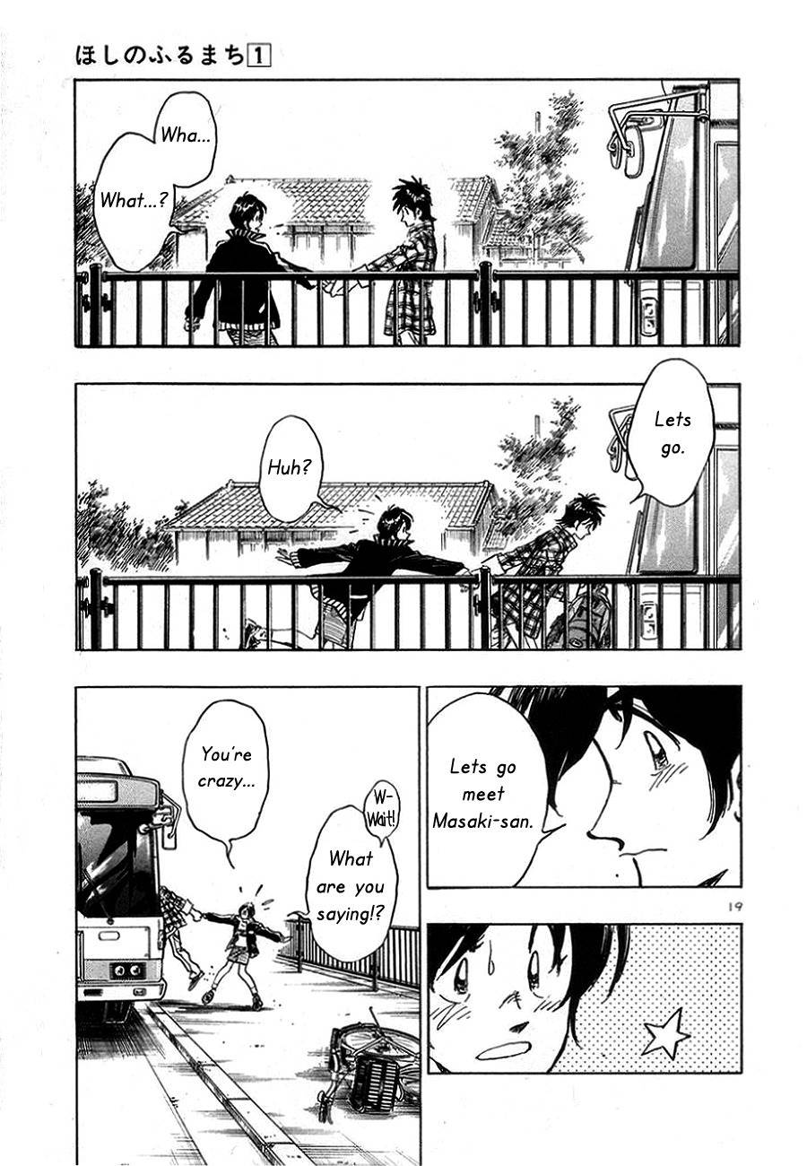 Hoshi no Furu Machi Chapter 9 page 19 - Chapter 9: The Farewell Bus