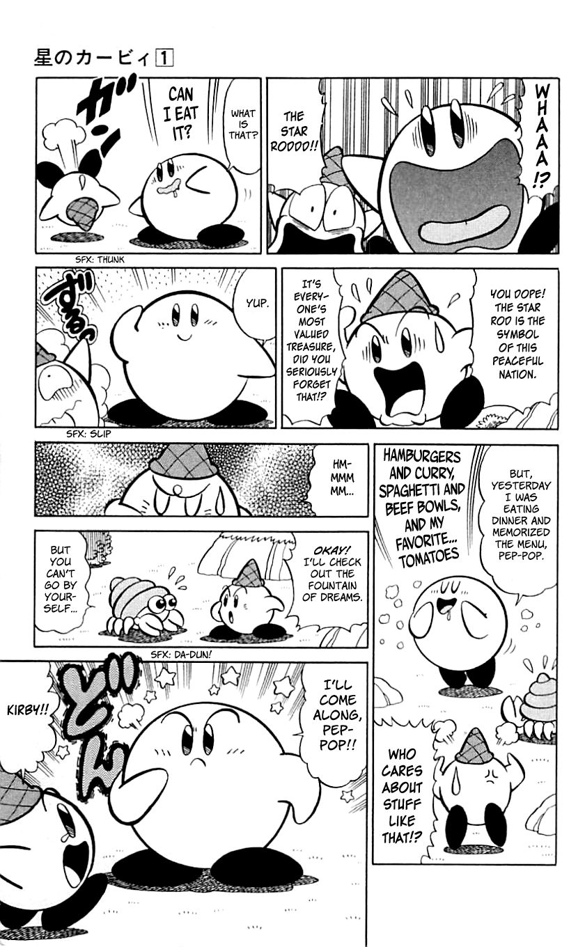 Hoshi no Kirby - Dedede de Pupupu na Monogatari Chapter 1 page 11 - Chapter 1 : King Dedede, Let's Steal the Star Rod!!