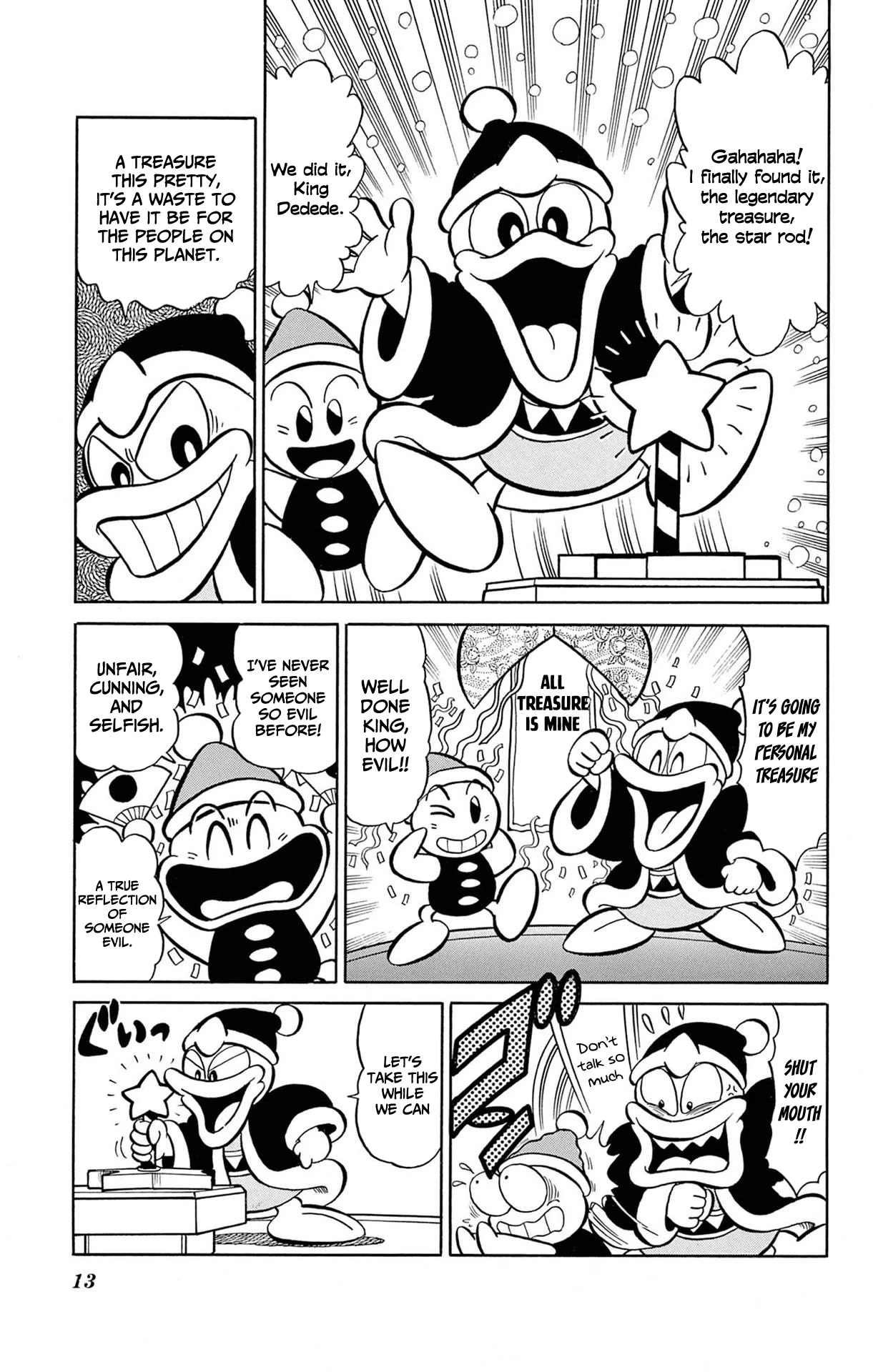 Hoshi no Kirby - Dedede de Pupupu na Monogatari Chapter 2 page 12 - Chapter 2: Kirby Vs King Dedede, a race to the top!!