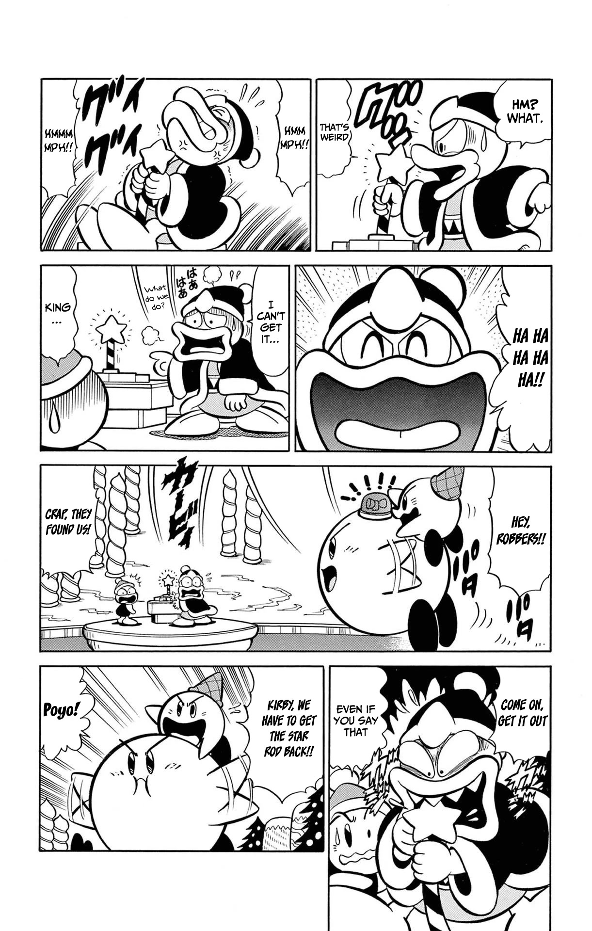 Hoshi no Kirby - Dedede de Pupupu na Monogatari Chapter 2 page 13 - Chapter 2: Kirby Vs King Dedede, a race to the top!!