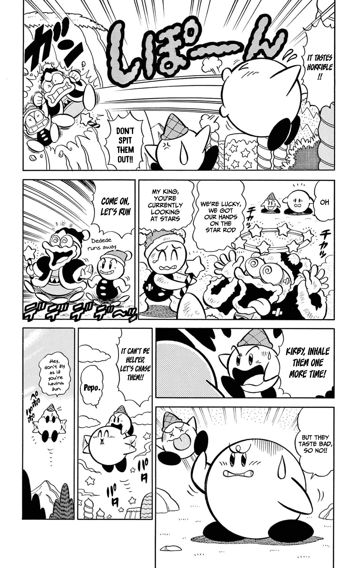 Hoshi no Kirby - Dedede de Pupupu na Monogatari Chapter 2 page 15 - Chapter 2: Kirby Vs King Dedede, a race to the top!!