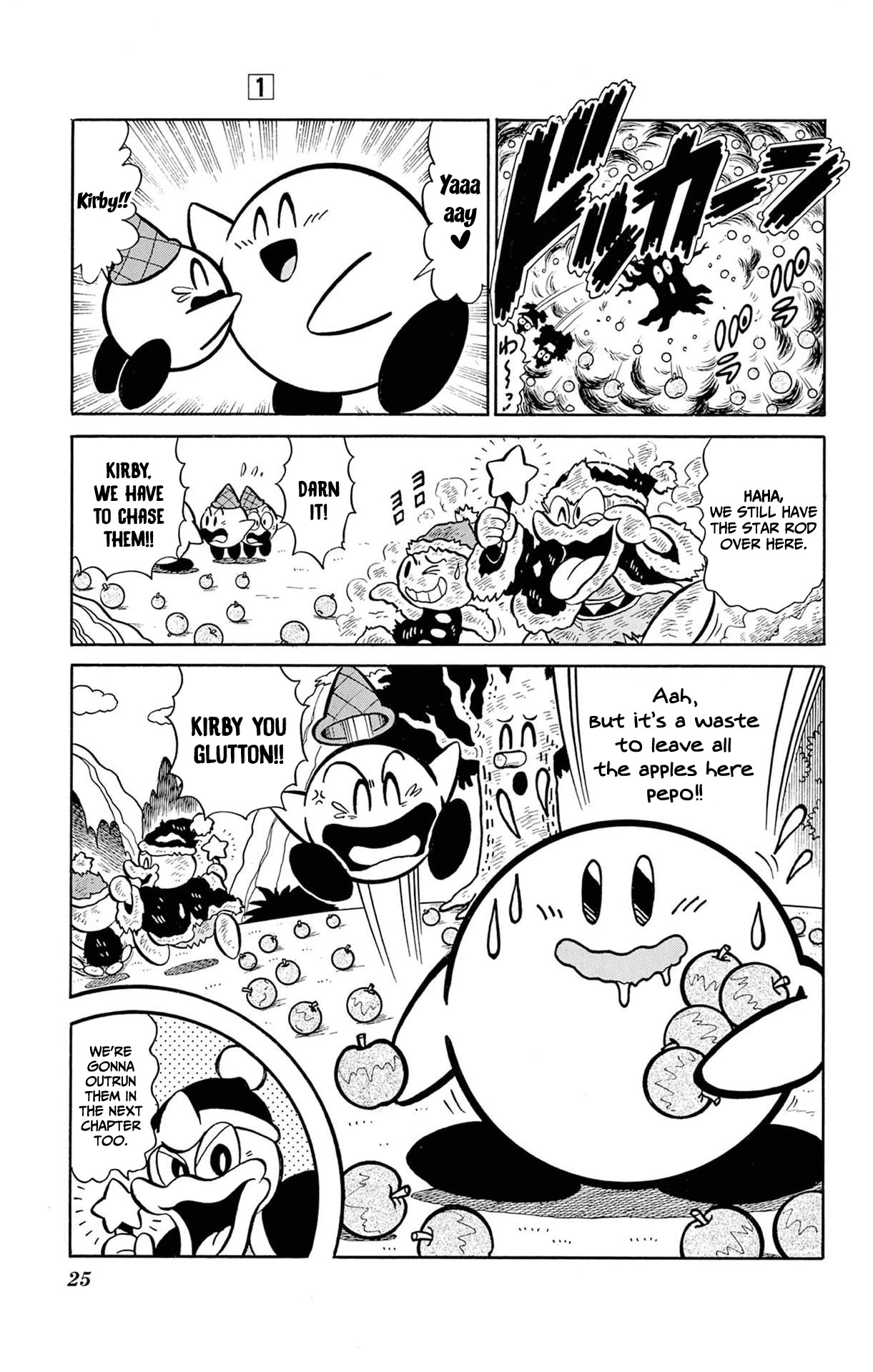 Hoshi no Kirby - Dedede de Pupupu na Monogatari Chapter 2 page 24 - Chapter 2: Kirby Vs King Dedede, a race to the top!!