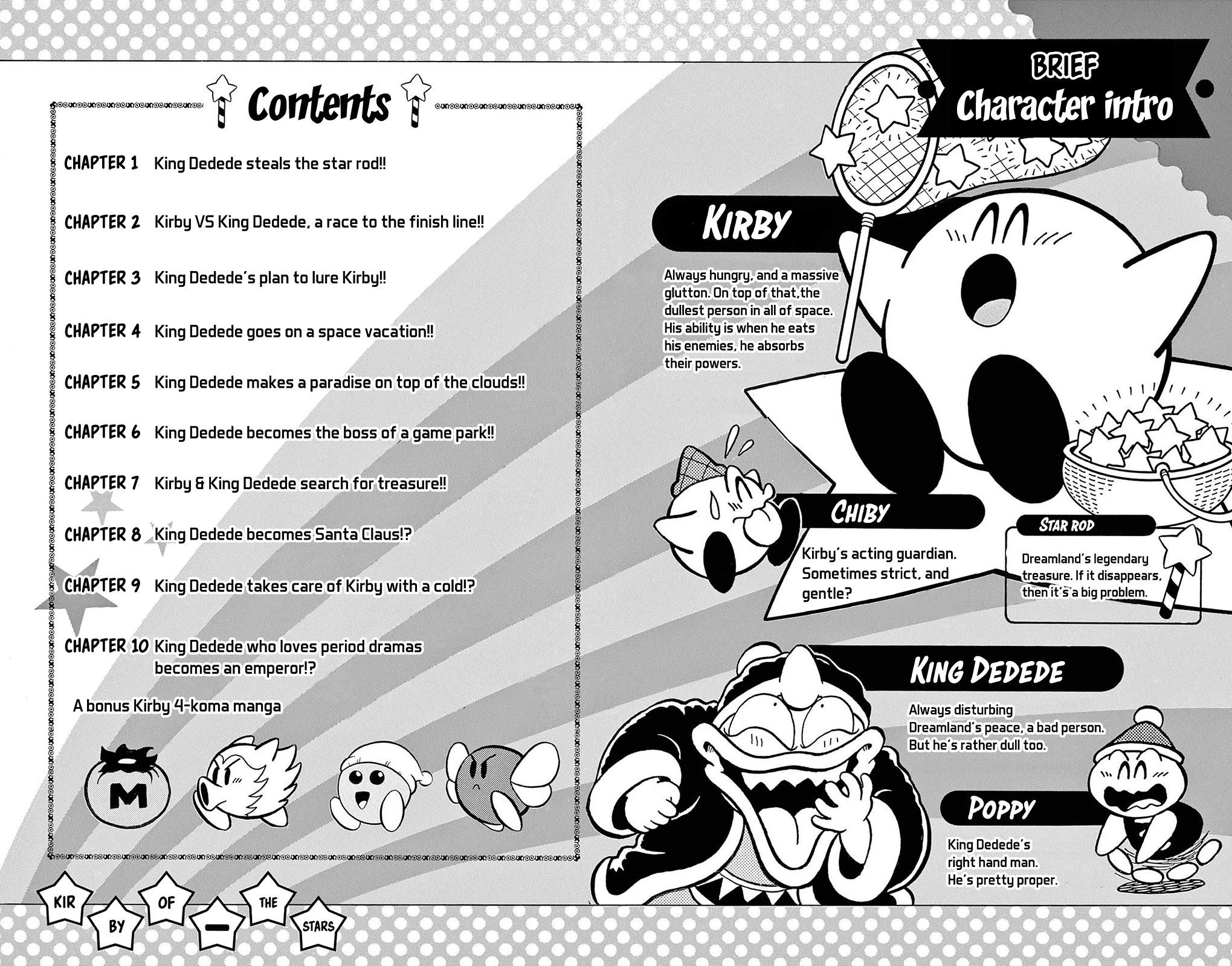 Hoshi no Kirby - Dedede de Pupupu na Monogatari Chapter 2 page 4 - Chapter 2: Kirby Vs King Dedede, a race to the top!!