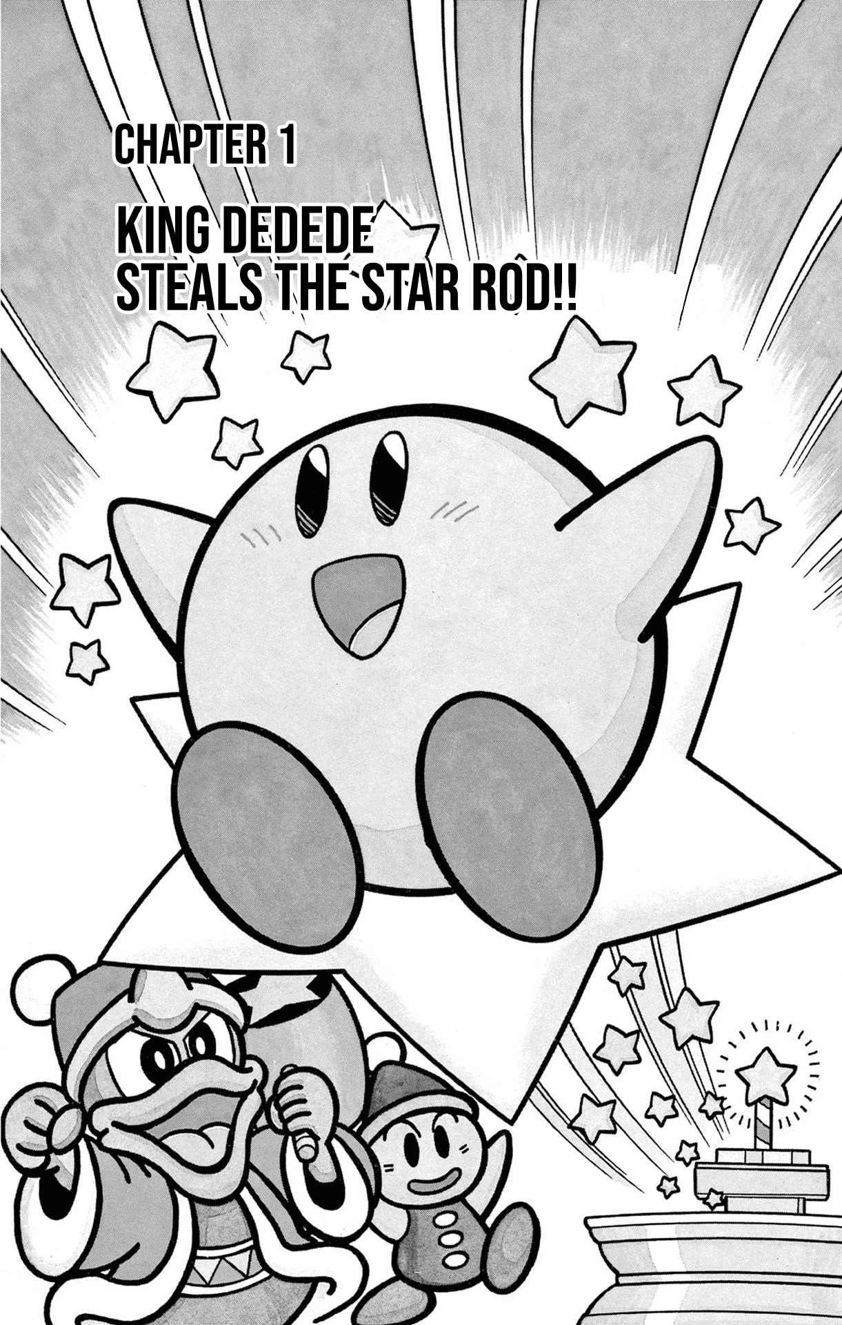 Hoshi no Kirby - Dedede de Pupupu na Monogatari Chapter 2 page 5 - Chapter 2: Kirby Vs King Dedede, a race to the top!!