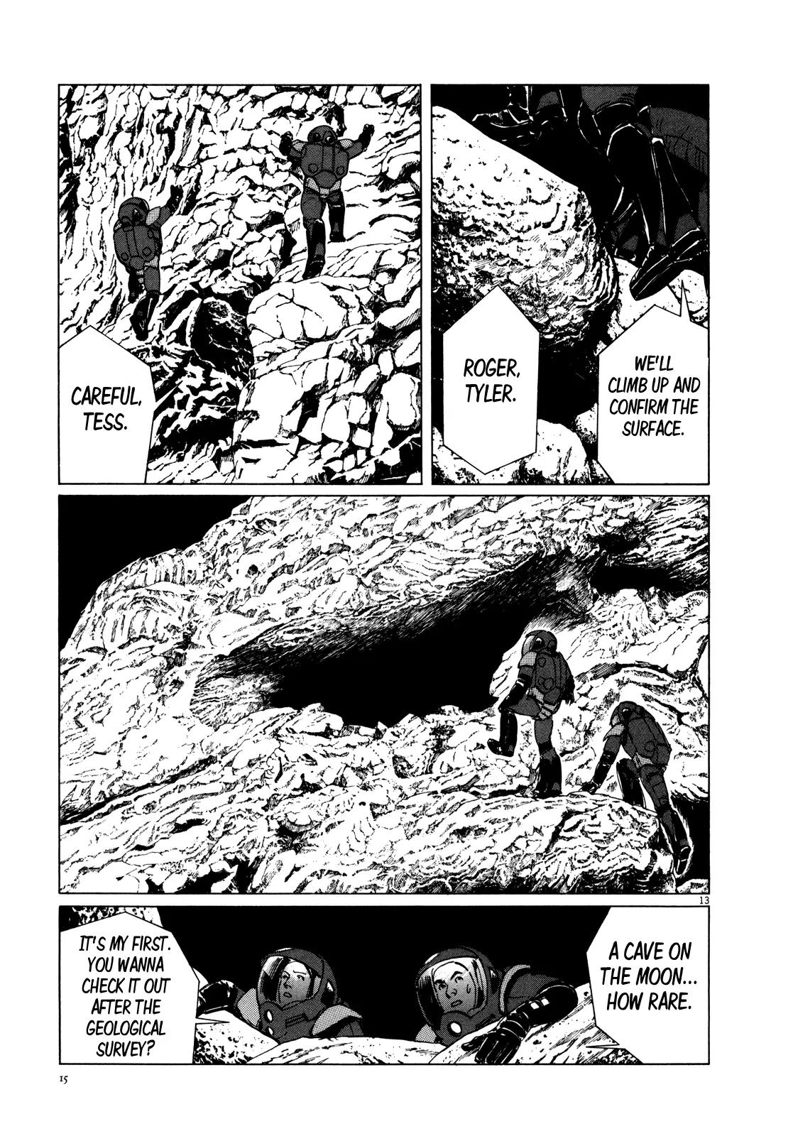 Hoshi o Tsugu Mono Chapter 1 page 17 - Chapter 1: The Corpse in the Moon