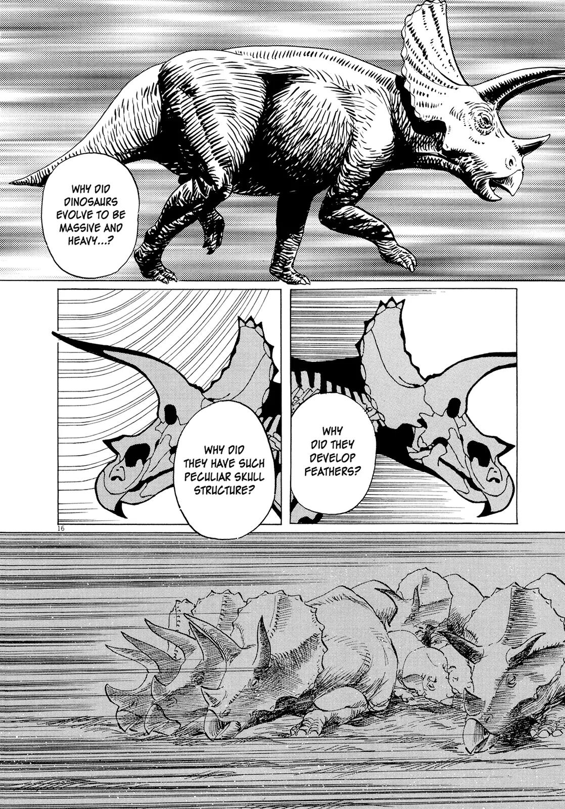 Hoshi o Tsugu Mono Chapter 10 page 14 - Chapter 10: Dinosaur Paradox