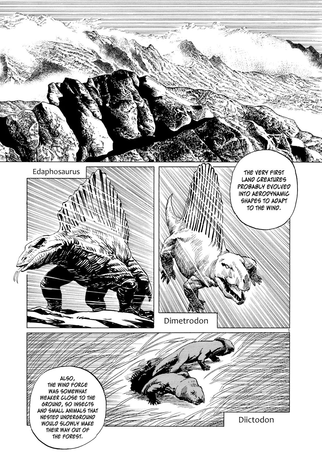 Hoshi o Tsugu Mono Chapter 10 page 5 - Chapter 10: Dinosaur Paradox