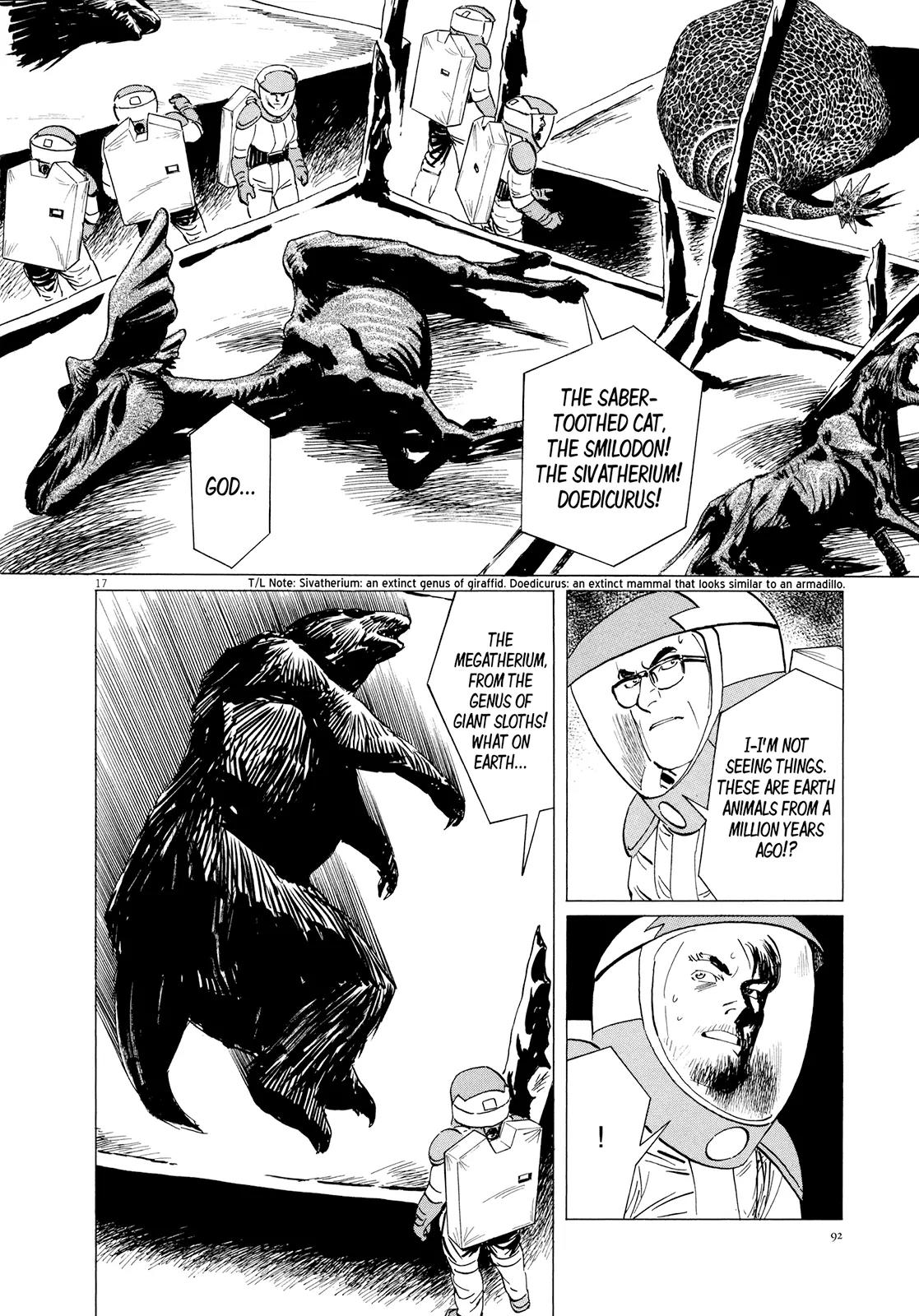 Hoshi o Tsugu Mono Chapter 12 page 15 - Chapter 12: The Spaceship from One Million Years Ago