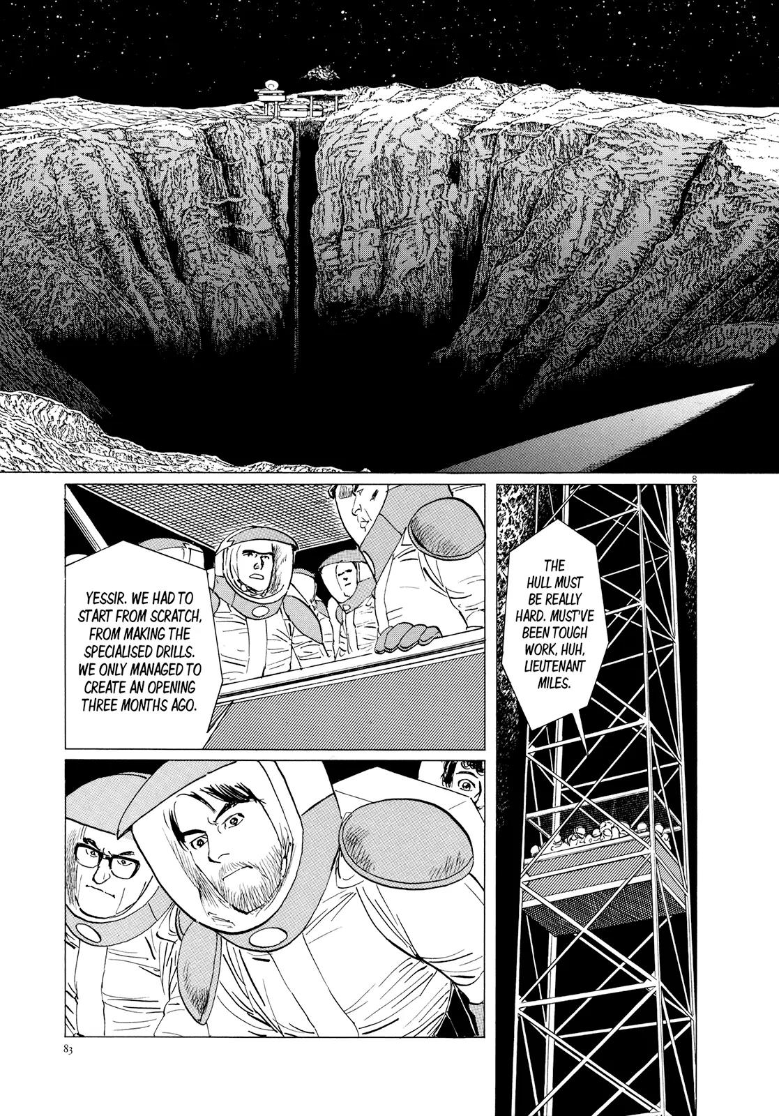 Hoshi o Tsugu Mono Chapter 12 page 8 - Chapter 12: The Spaceship from One Million Years Ago