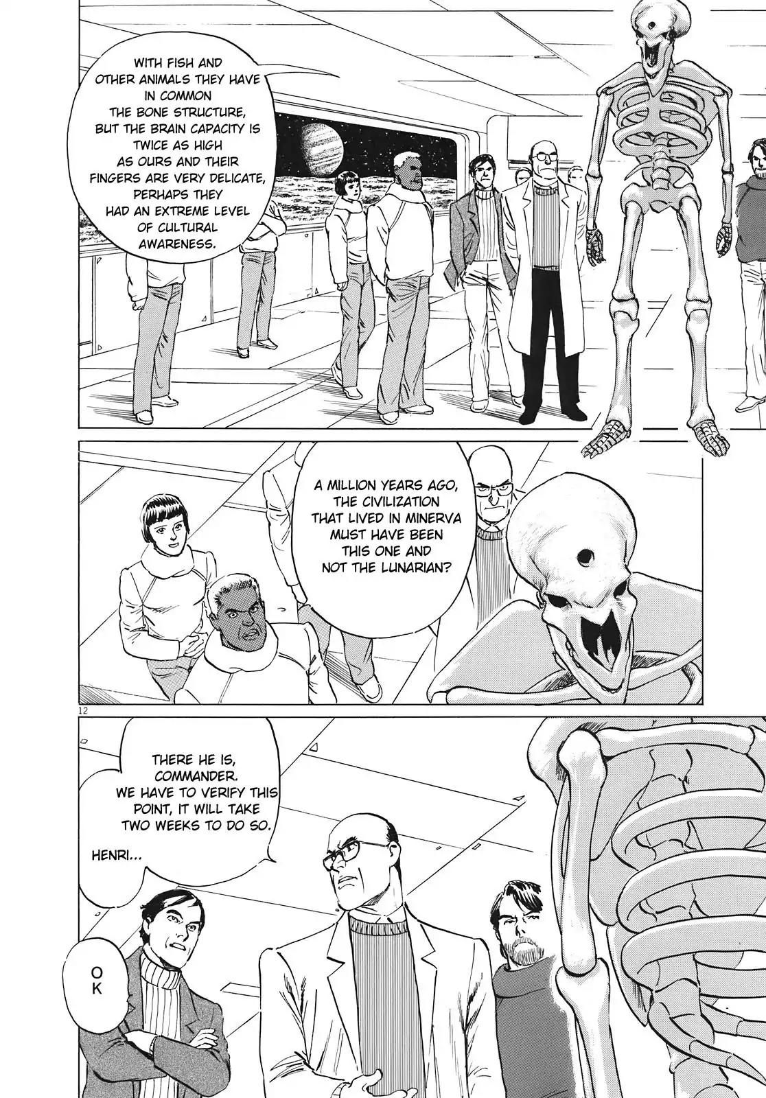 Hoshi o Tsugu Mono Chapter 13 page 12 - Chapter 13: Ganymedeans and Lunarians