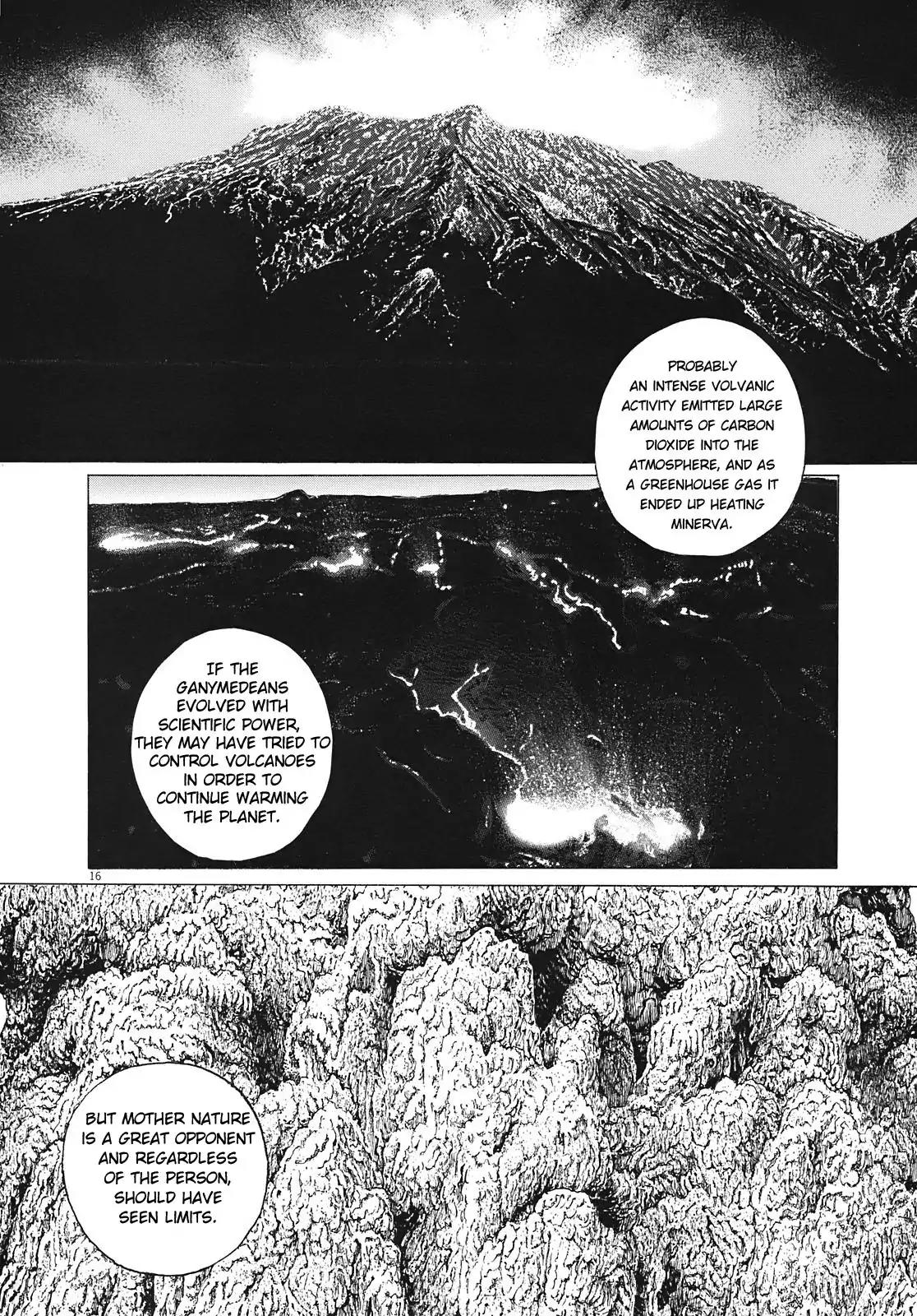Hoshi o Tsugu Mono Chapter 13 page 16 - Chapter 13: Ganymedeans and Lunarians