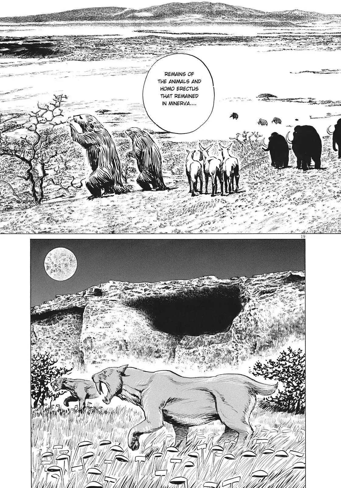 Hoshi o Tsugu Mono Chapter 13 page 19 - Chapter 13: Ganymedeans and Lunarians