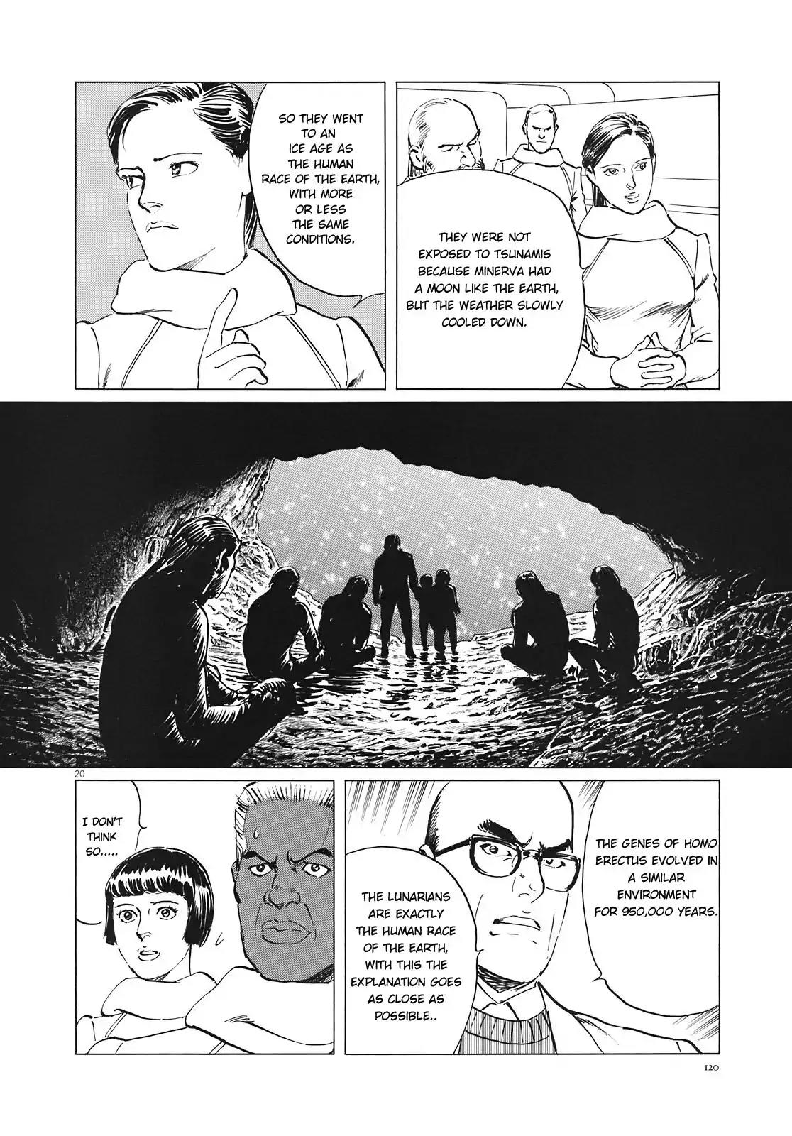 Hoshi o Tsugu Mono Chapter 13 page 20 - Chapter 13: Ganymedeans and Lunarians