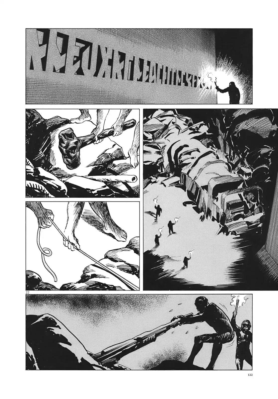 Hoshi o Tsugu Mono Chapter 13 page 22 - Chapter 13: Ganymedeans and Lunarians