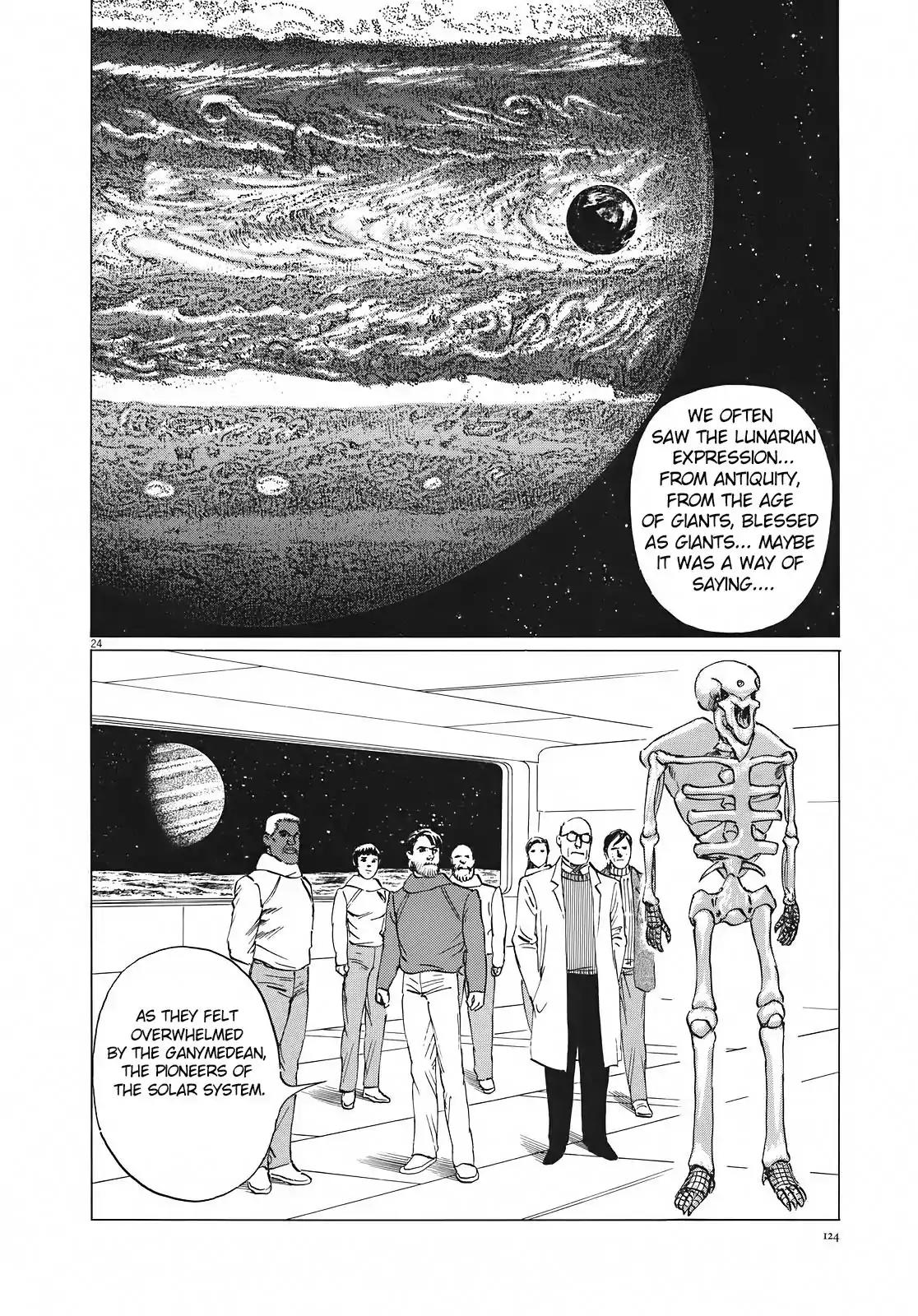 Hoshi o Tsugu Mono Chapter 13 page 24 - Chapter 13: Ganymedeans and Lunarians