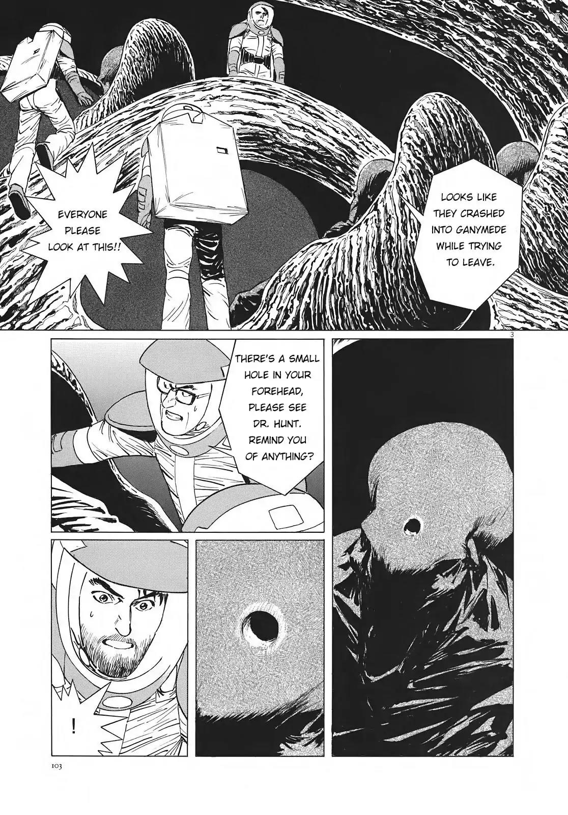 Hoshi o Tsugu Mono Chapter 13 page 3 - Chapter 13: Ganymedeans and Lunarians