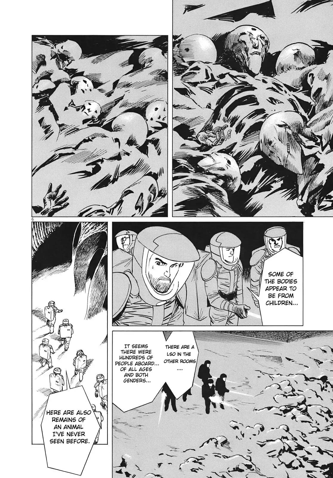 Hoshi o Tsugu Mono Chapter 13 page 6 - Chapter 13: Ganymedeans and Lunarians