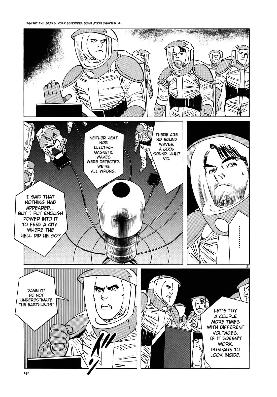 Hoshi o Tsugu Mono Chapter 14 page 21 - Chapter 14: Waves