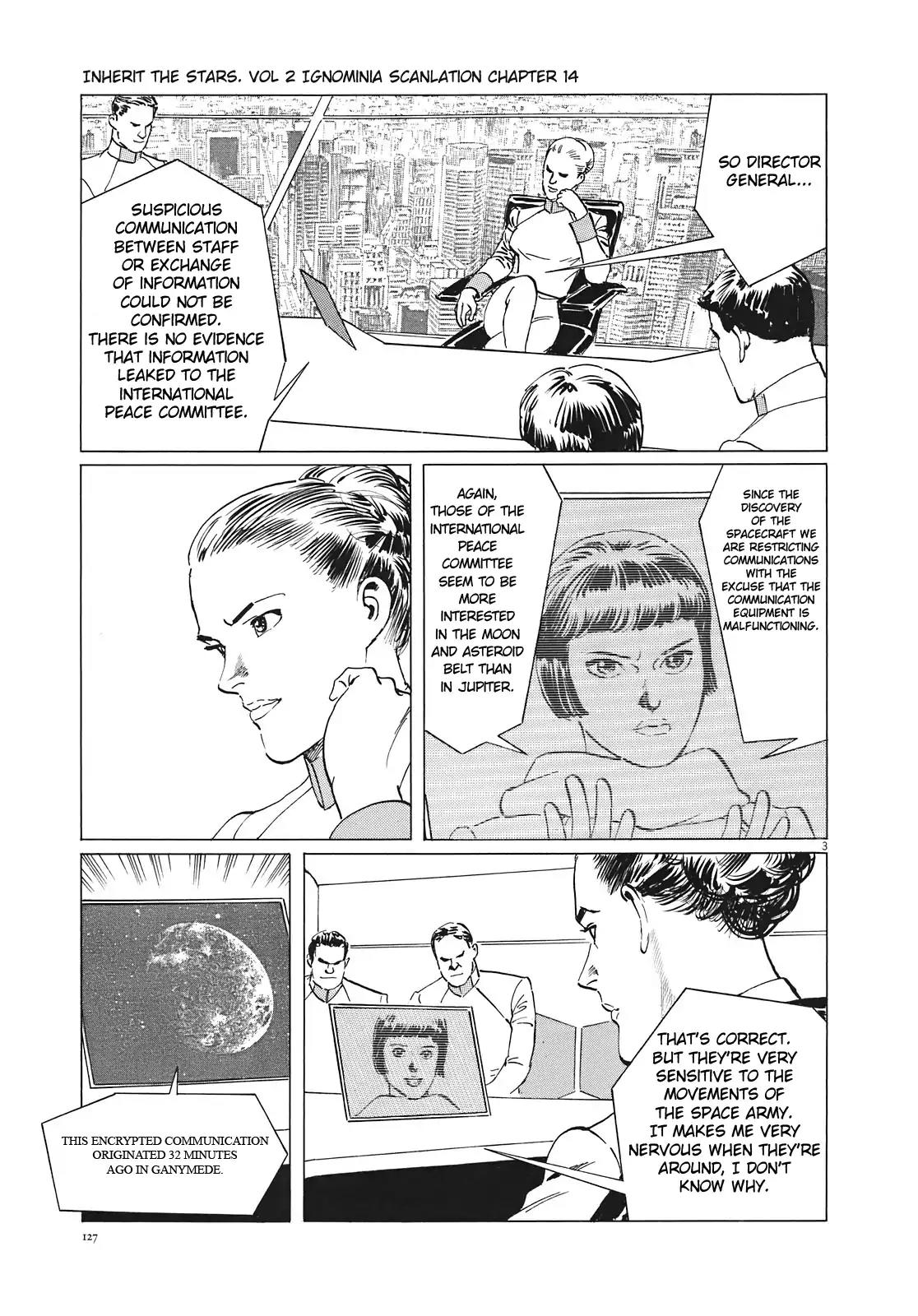 Hoshi o Tsugu Mono Chapter 14 page 3 - Chapter 14: Waves