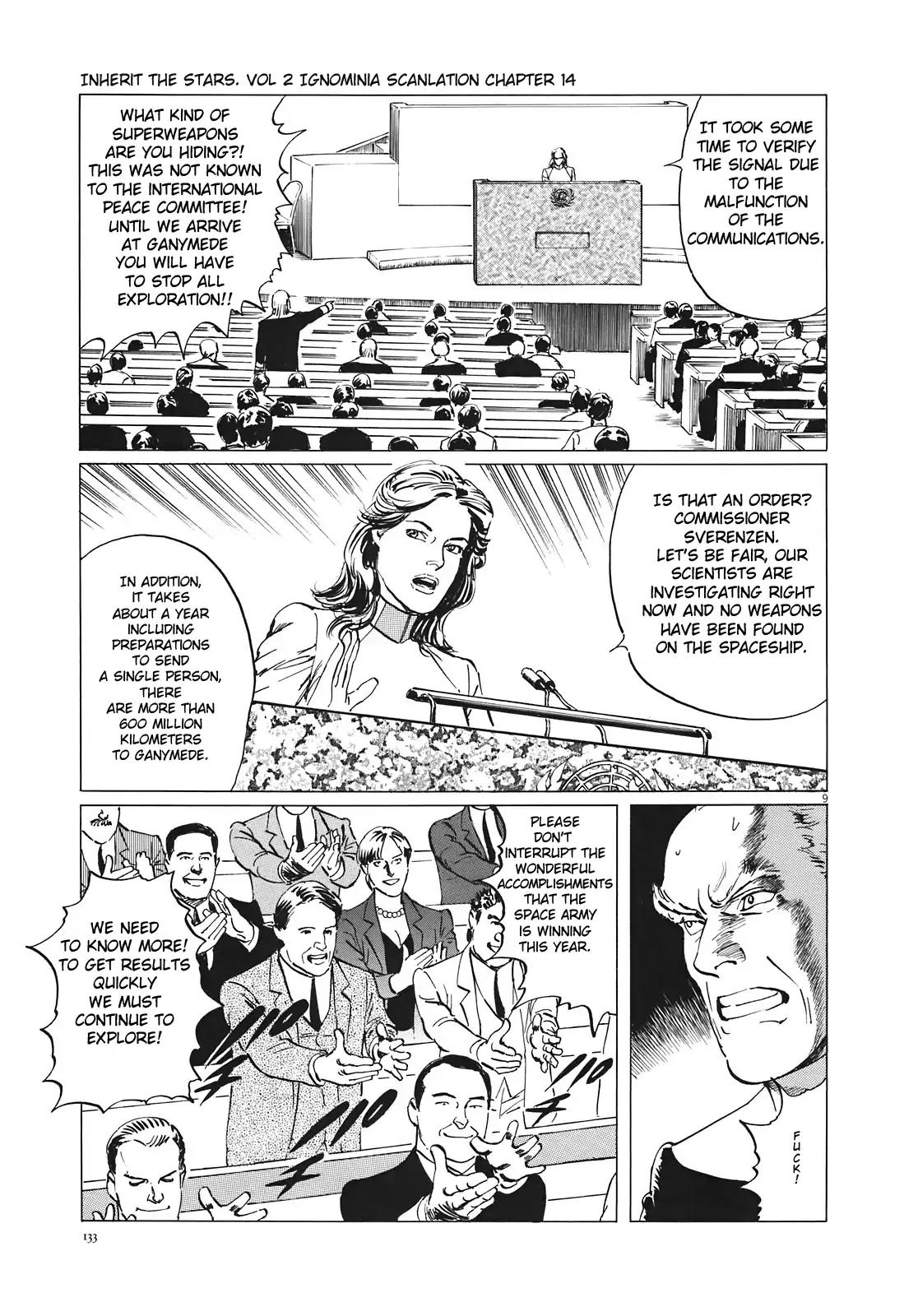 Hoshi o Tsugu Mono Chapter 14 page 9 - Chapter 14: Waves