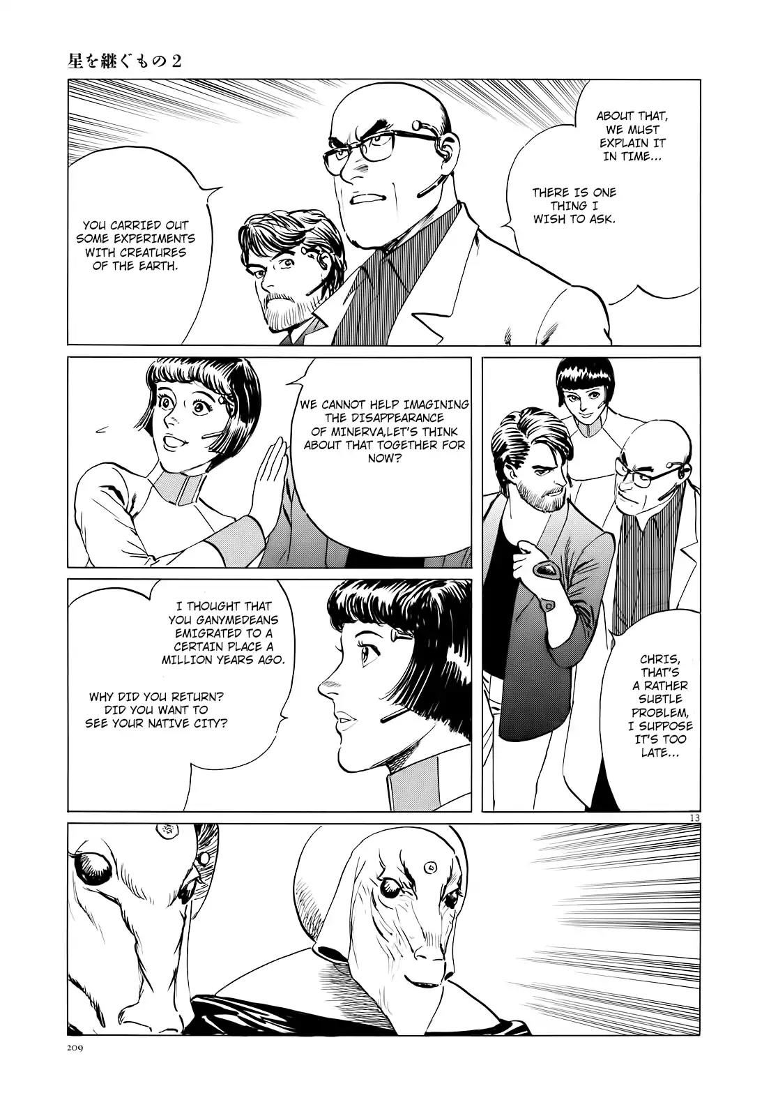 Hoshi o Tsugu Mono Chapter 17 page 14 - Chapter 17: Faraway Return