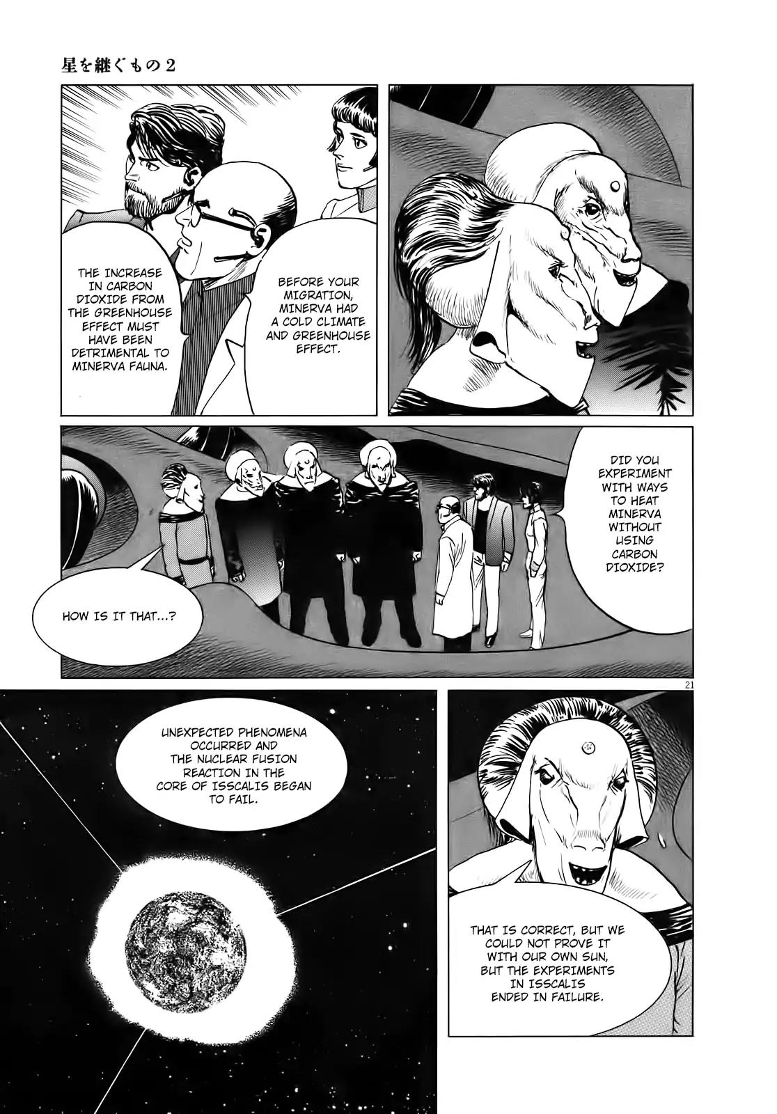 Hoshi o Tsugu Mono Chapter 17 page 22 - Chapter 17: Faraway Return