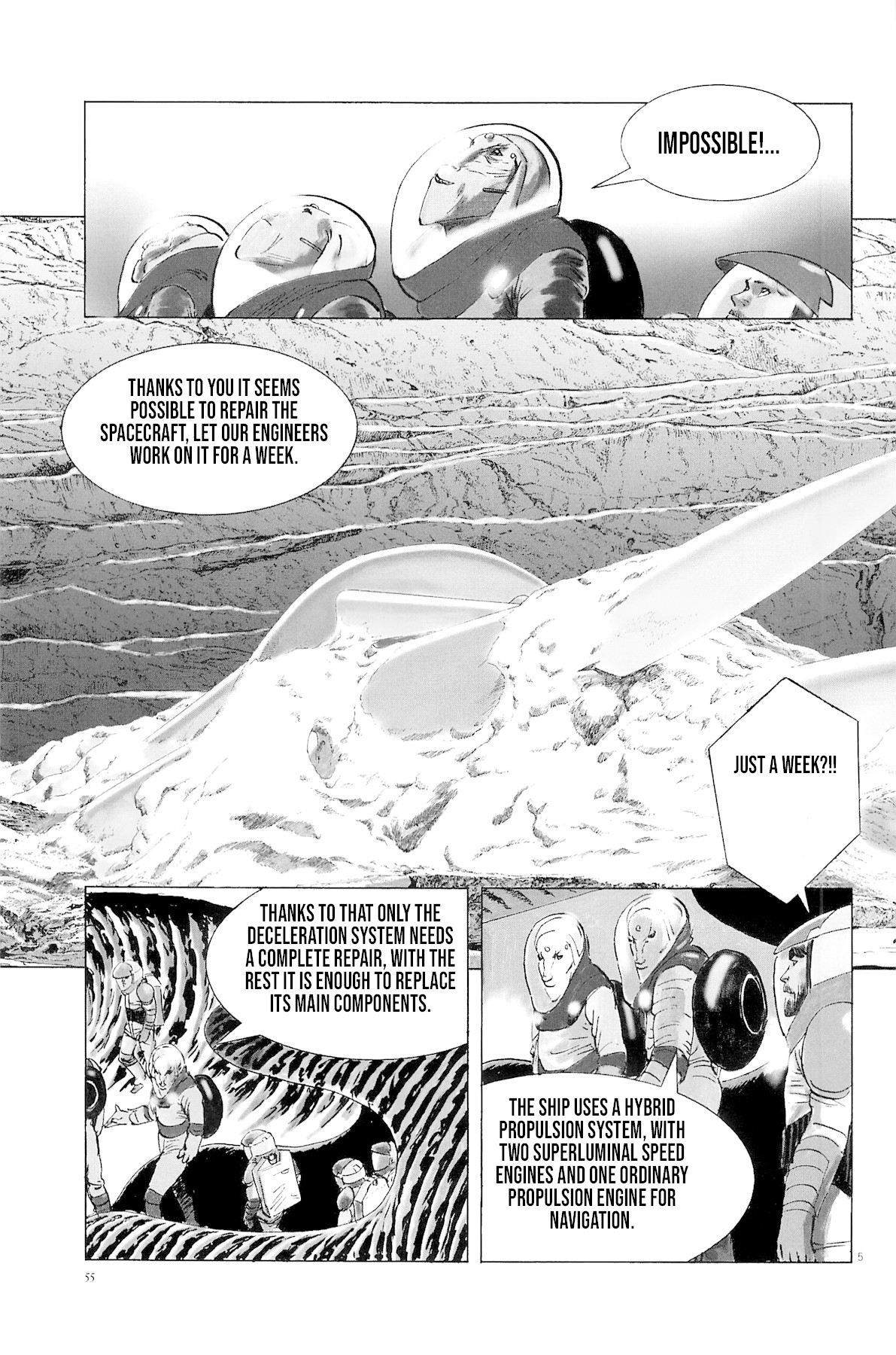 Hoshi o Tsugu Mono Chapter 20 page 4 - Chapter 20: Planet of nightmares