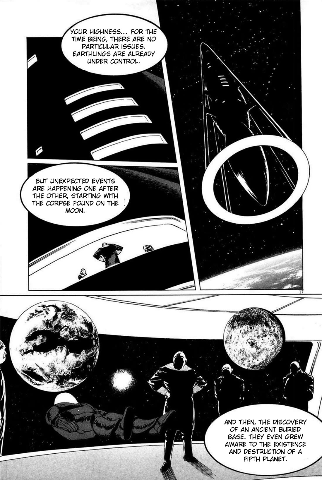 Hoshi o Tsugu Mono Chapter 21 page 17 - Chapter 21: Ruler of Darkness