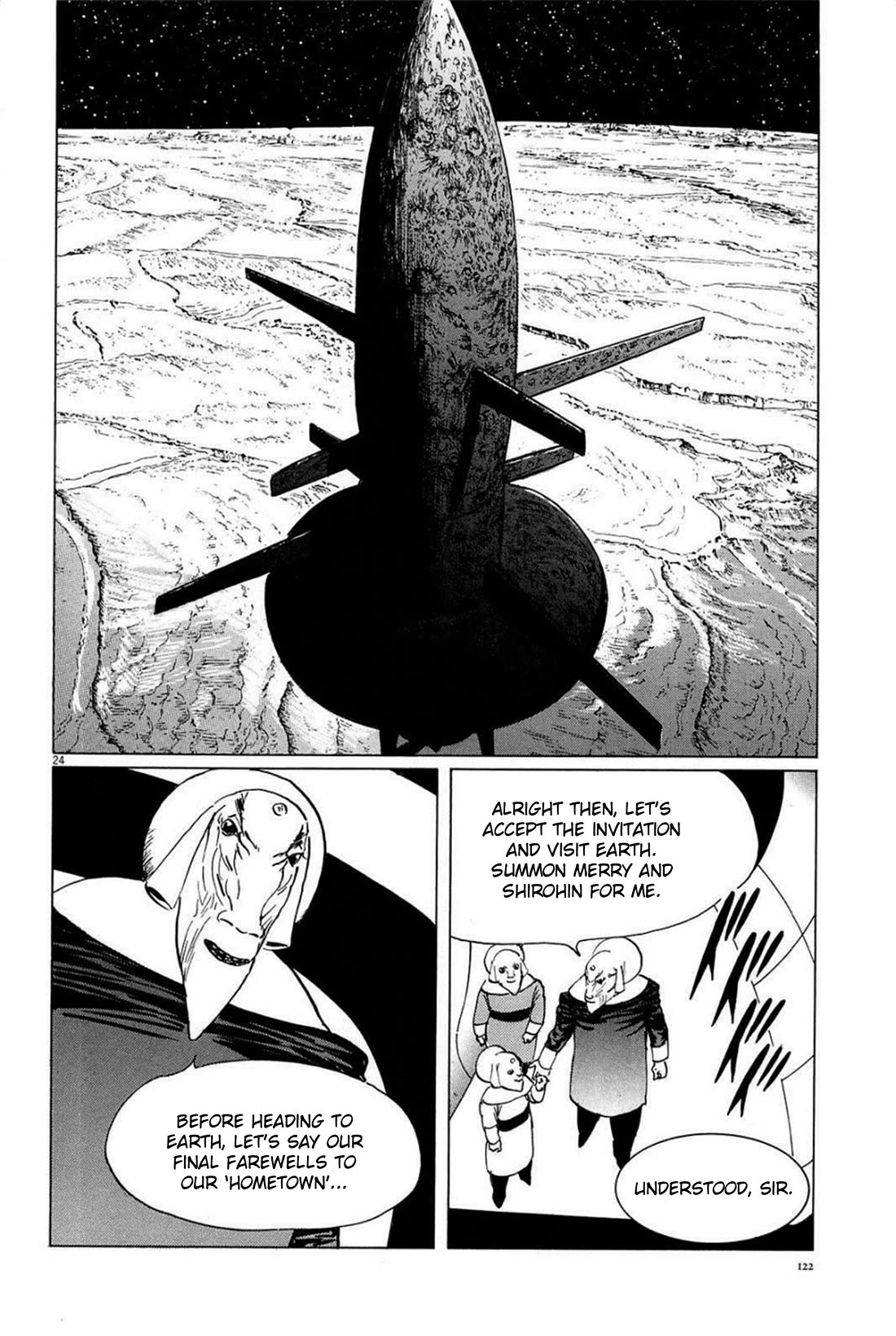 Hoshi o Tsugu Mono Chapter 22 page 24 - Chapter 22: Rats in a Maze