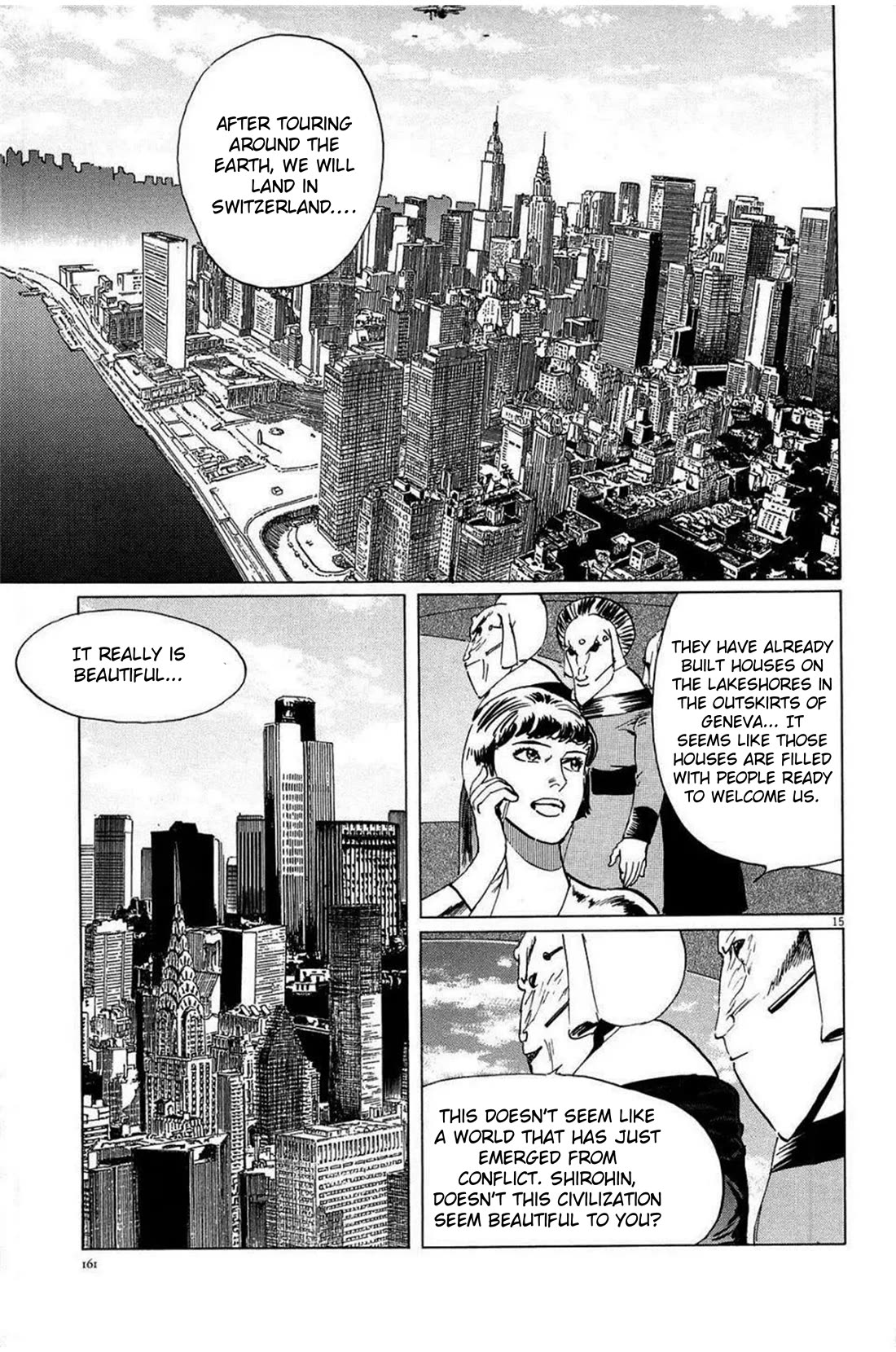 Hoshi o Tsugu Mono Chapter 24 page 15 - Chapter 24: Light and Shadow