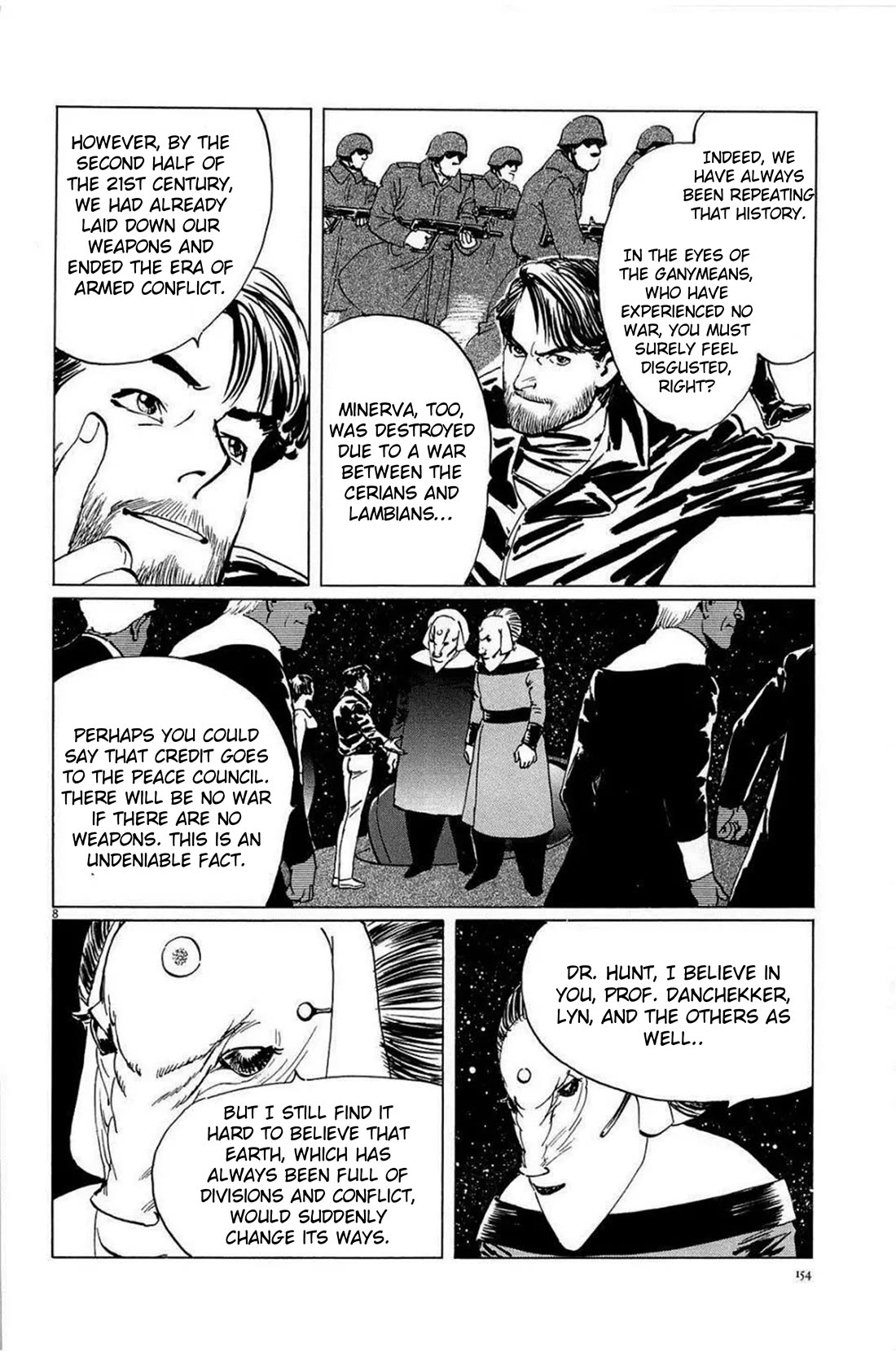 Hoshi o Tsugu Mono Chapter 24 page 8 - Chapter 24: Light and Shadow