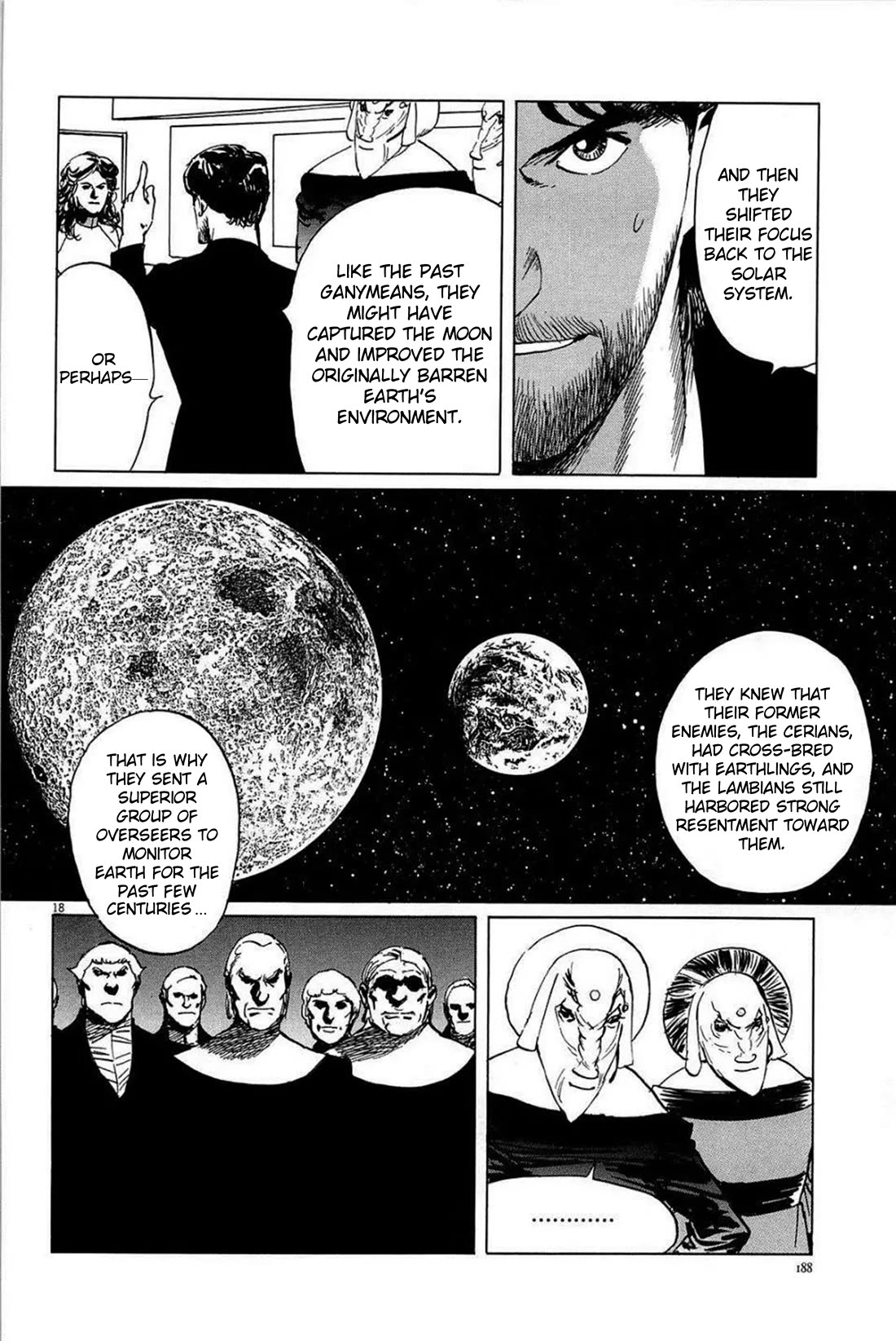 Hoshi o Tsugu Mono Chapter 25 page 18 - Chapter 25: Gravitational Waves Communication