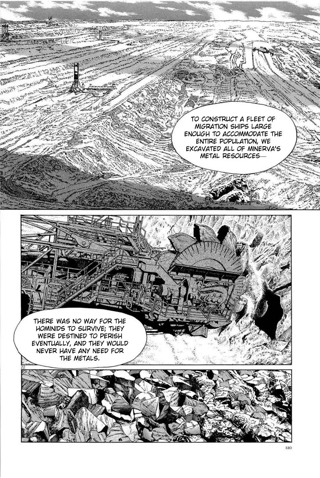 Hoshi o Tsugu Mono Chapter 31 page 22 - Chapter 31: Operation