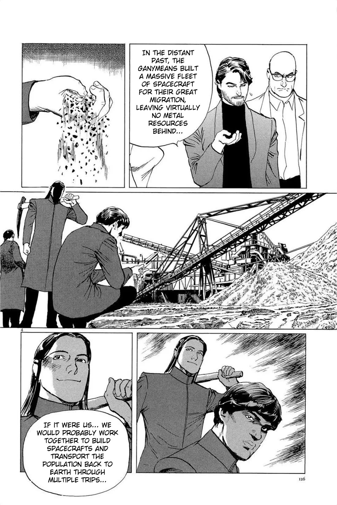Hoshi o Tsugu Mono Chapter 32 page 4 - Chapter 32: Road of Hardship