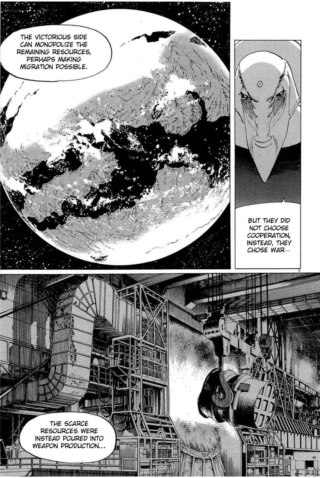Hoshi o Tsugu Mono Chapter 32 page 5 - Chapter 32: Road of Hardship