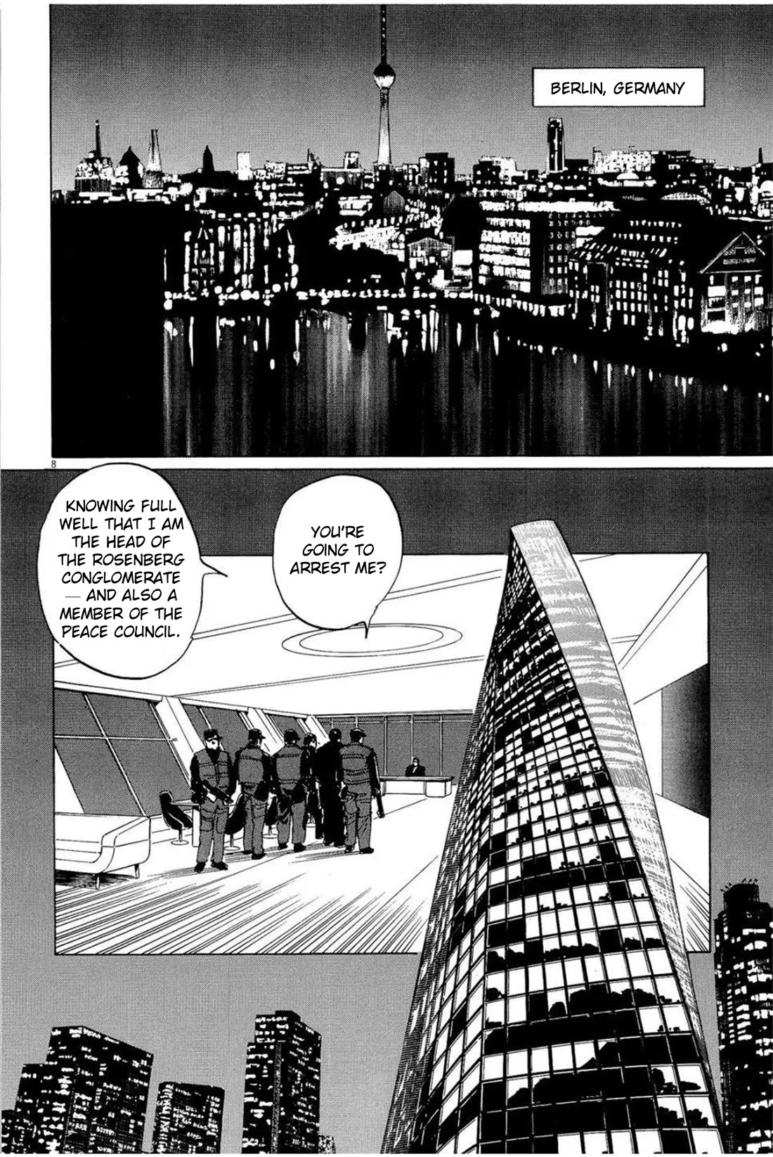 Hoshi o Tsugu Mono Chapter 33 page 8 - Chapter 33: For the Giants