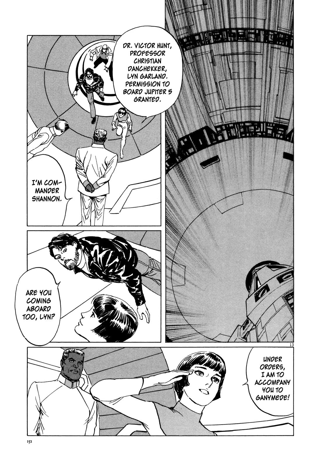 Hoshi o Tsugu Mono Chapter 6 page 12 - Chapter 6: Spacecraft on Ganymede