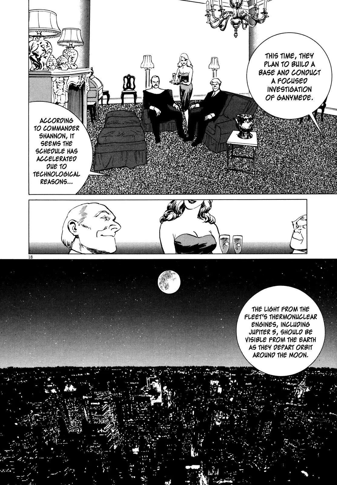 Hoshi o Tsugu Mono Chapter 6 page 17 - Chapter 6: Spacecraft on Ganymede