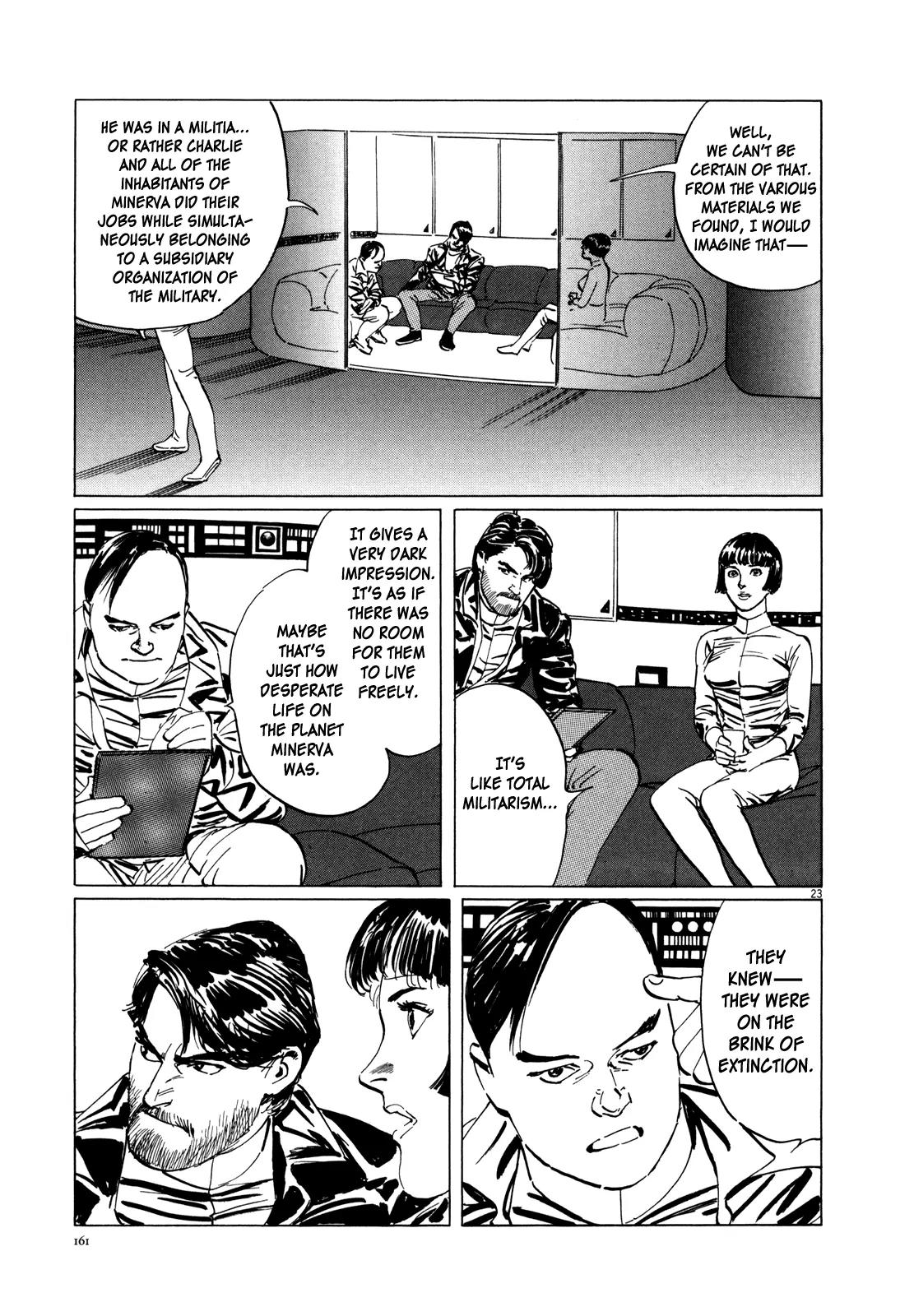 Hoshi o Tsugu Mono Chapter 6 page 22 - Chapter 6: Spacecraft on Ganymede