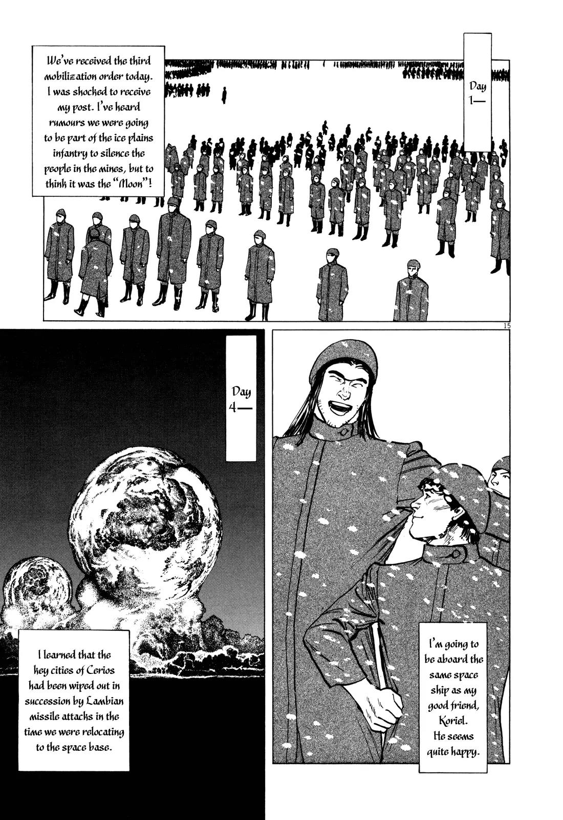 Hoshi o Tsugu Mono Chapter 7 page 14 - Chapter 7: War at Minerva